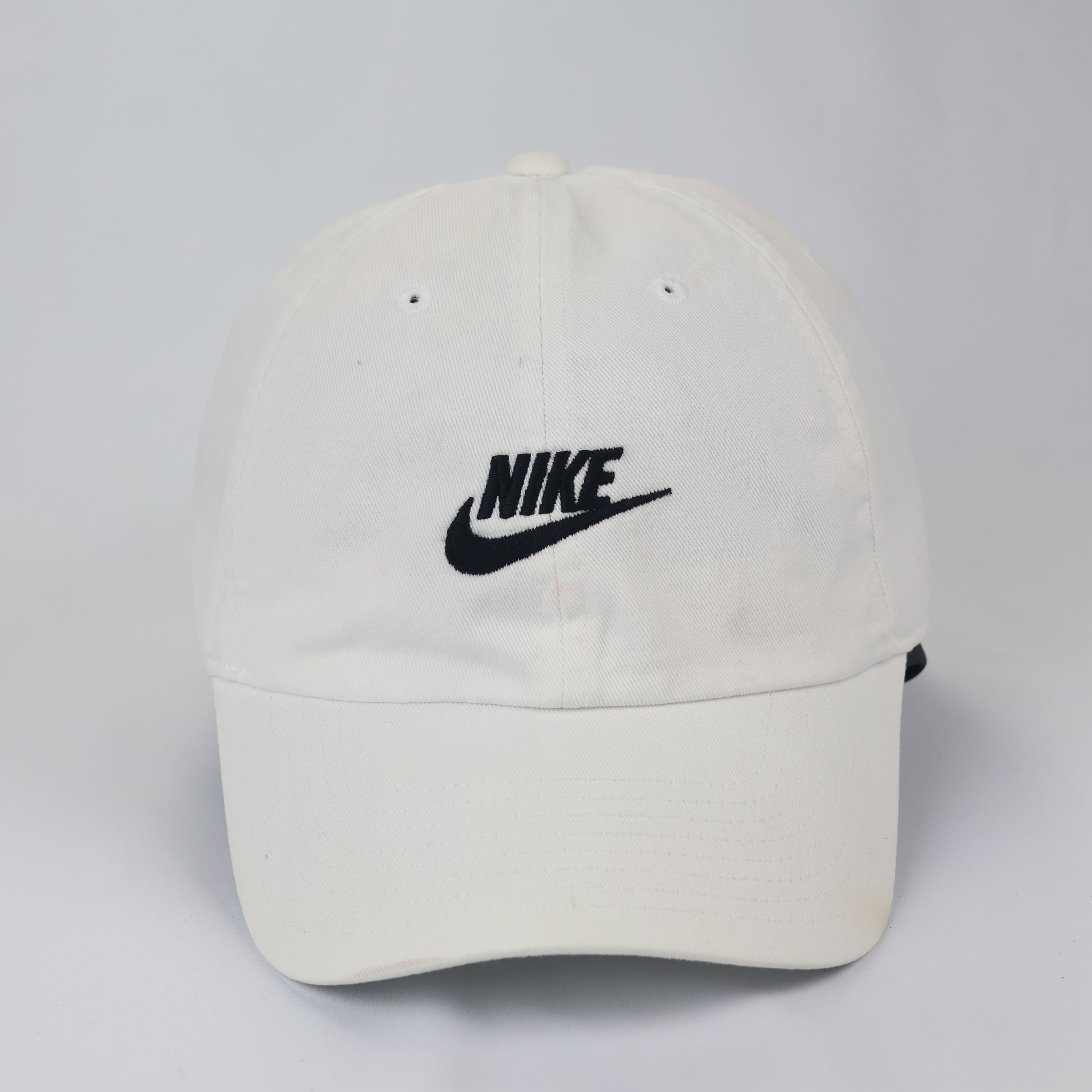 Thrifted Nike Featherlight Adjustable Sports Cap - Volt Green/Yellow