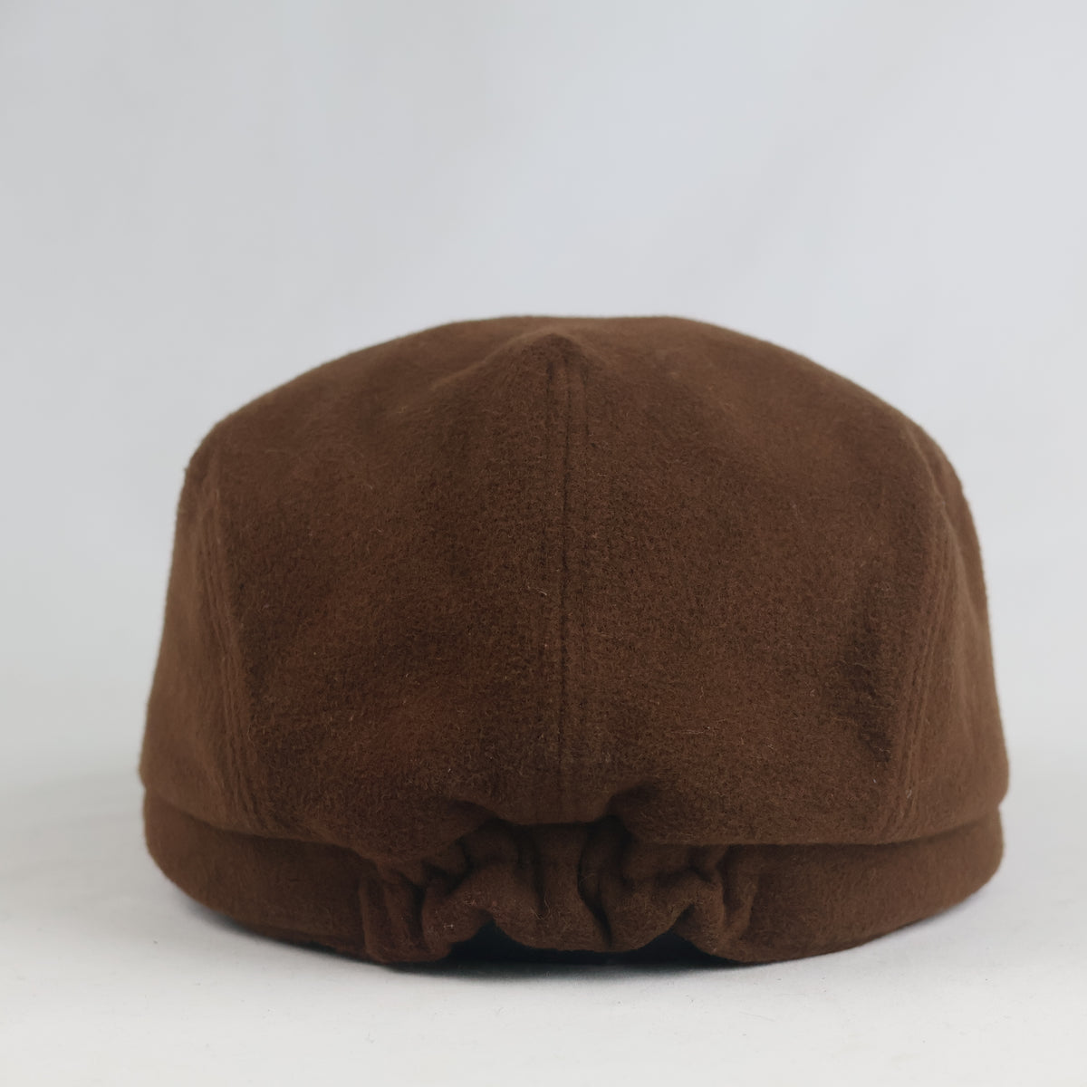 Thrifted Premium Warm Brown Flat Cap | Classic Vintage Winter Hat (57-59cm) | 10883