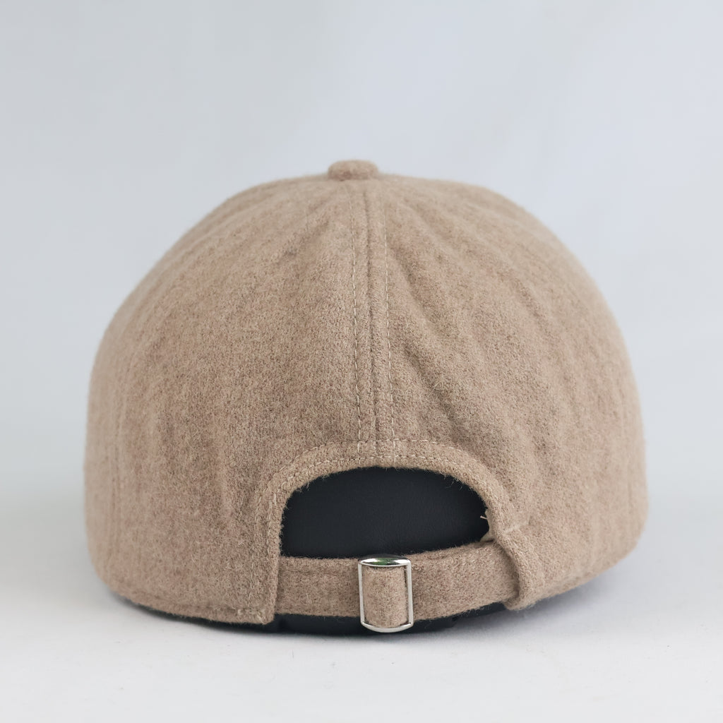 Thrifted J.Crew Wool Blend Neutral Two-Tone winter Cap (Size 57–58 cm) | 10882