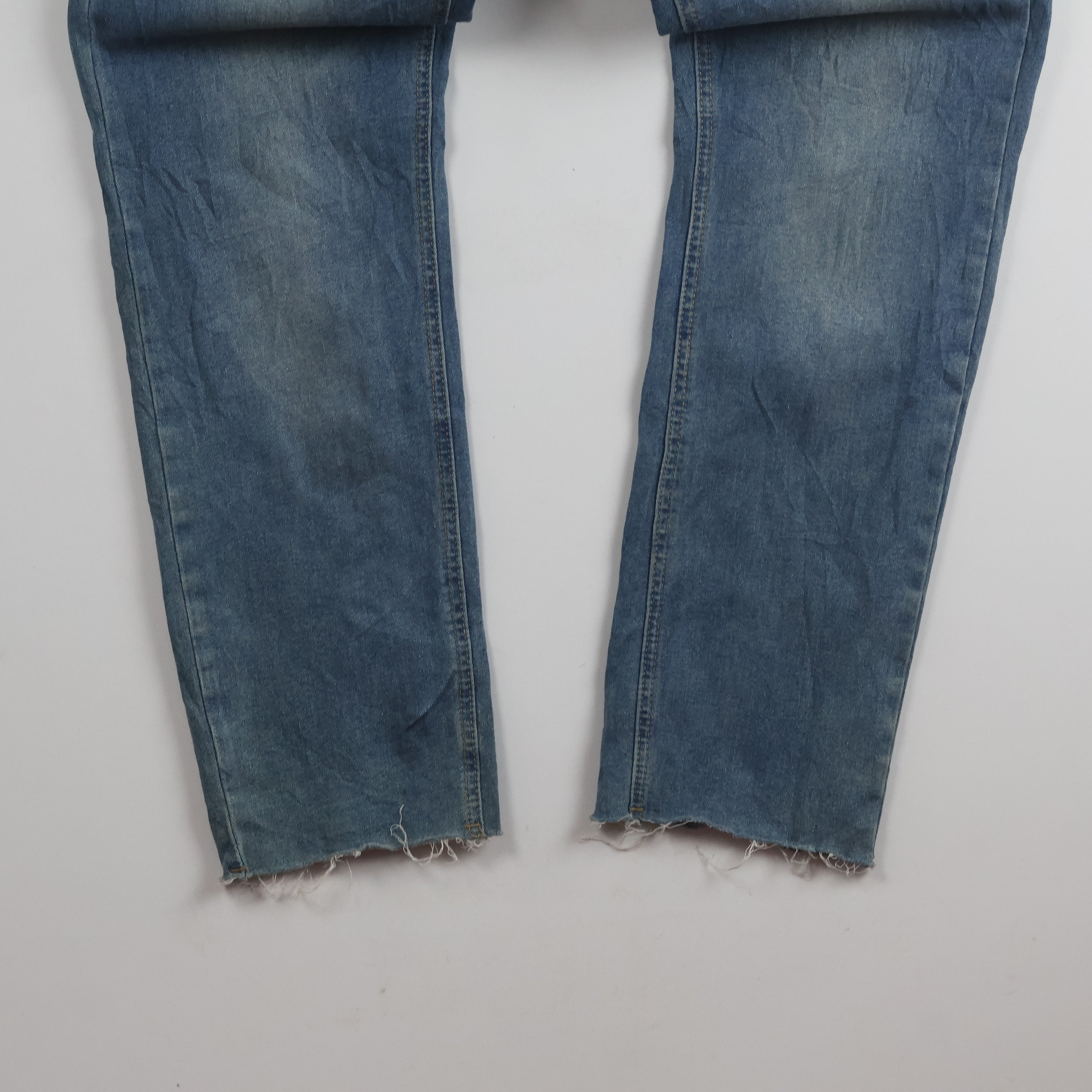 Thrifted Men's Diva Jean Blue Casual Denim Waist:33-34/ J1086