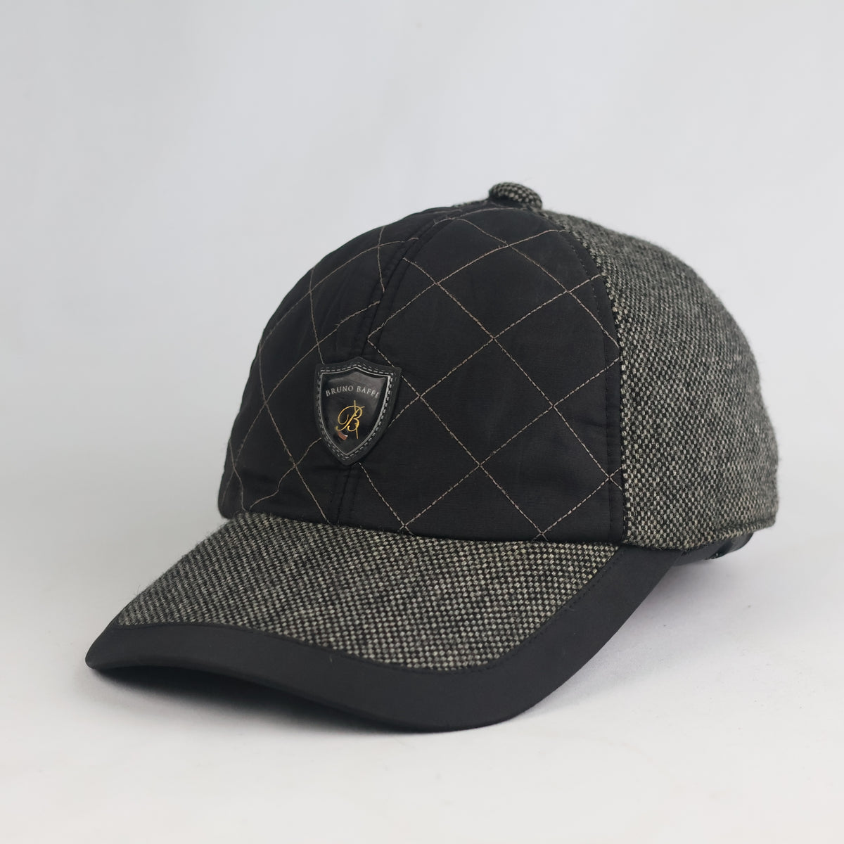 Thrifted Bruno Baffi Luxury Hybrid Baseball Cap – 57–59cm Size | 11007