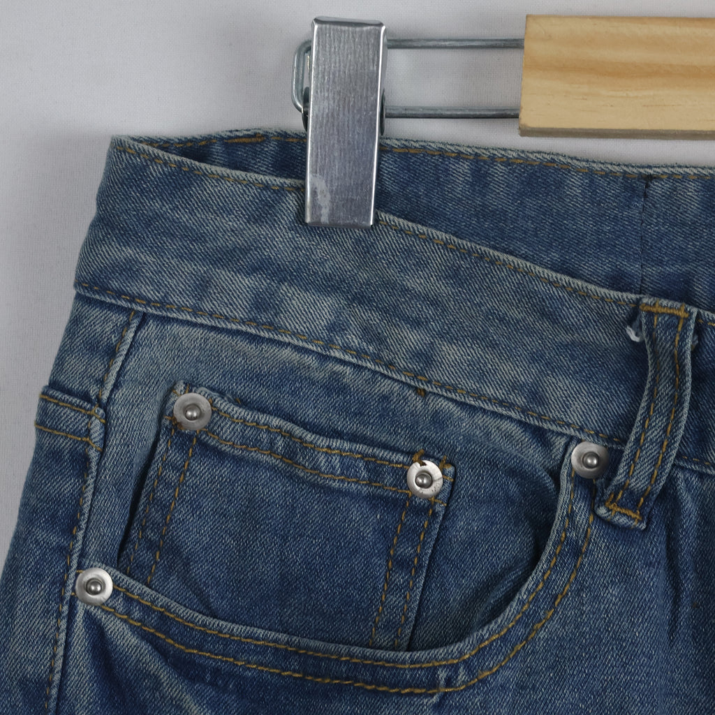 Thrifted Men's Diva Jean Blue Casual Denim Waist:33-34/ J1086
