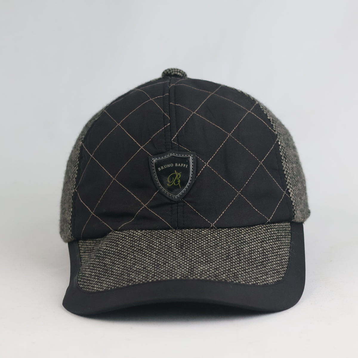 Thrifted Bruno Baffi Luxury Hybrid Baseball Cap – 57–59cm Size | 11007