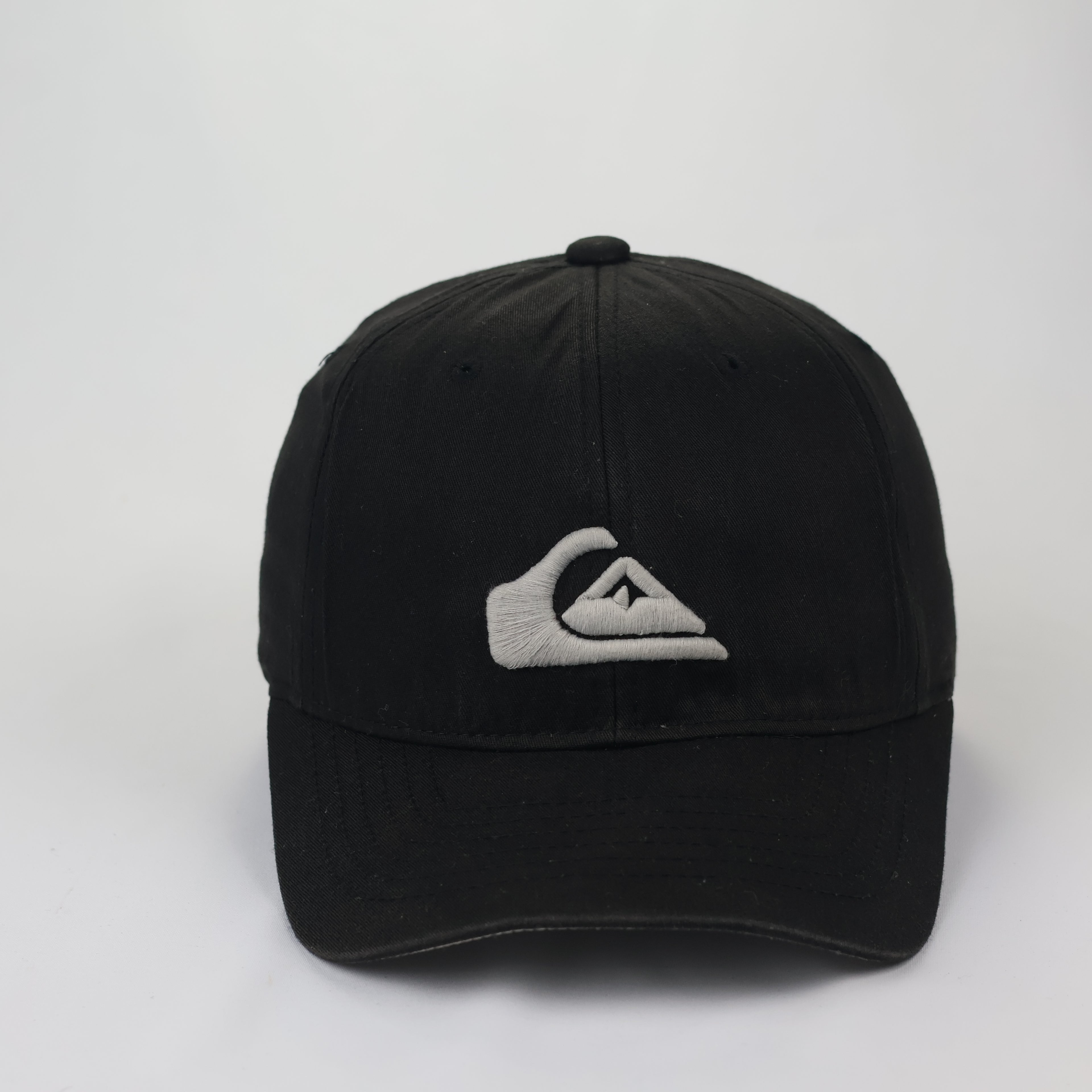 Authentic Quiksilver Surf Heritage Strapback Hat | Black & Grey