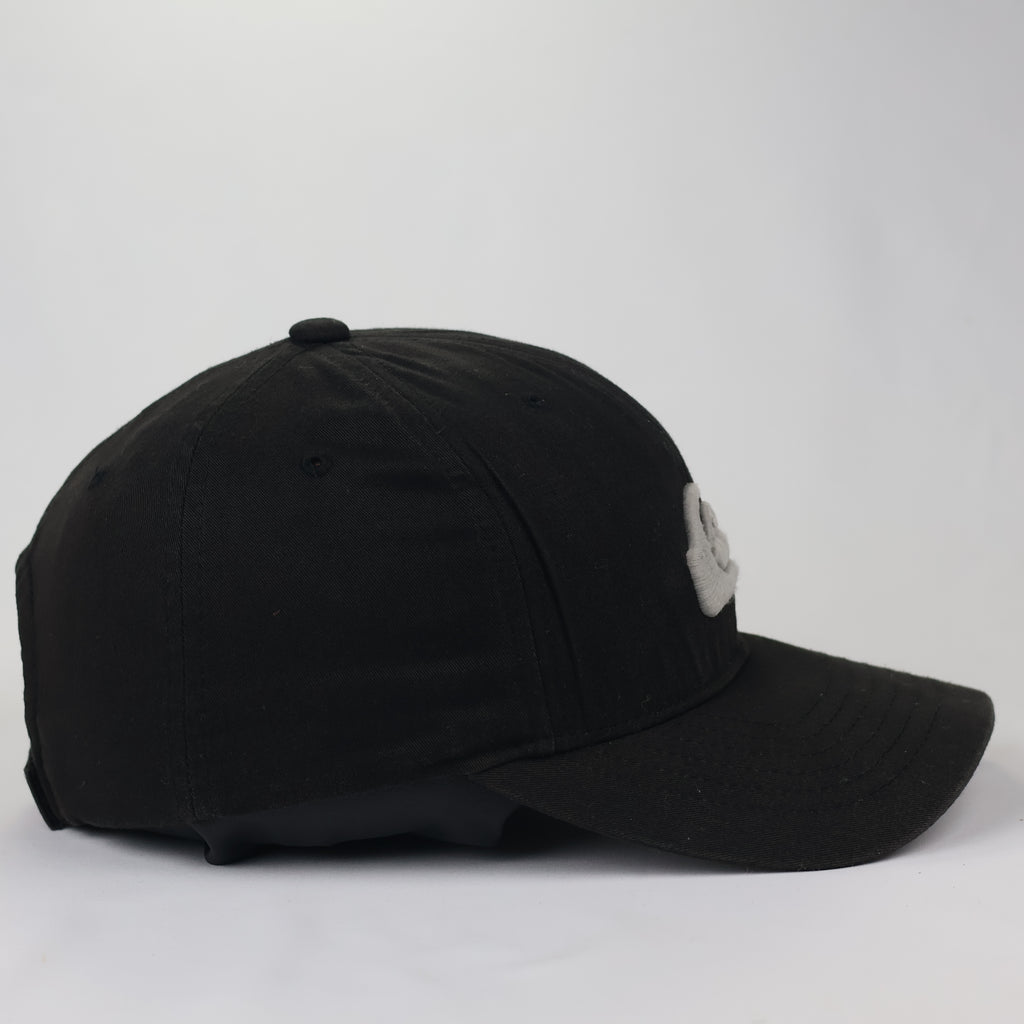Authentic Quiksilver Surf Heritage Strapback Hat | Black & Grey
