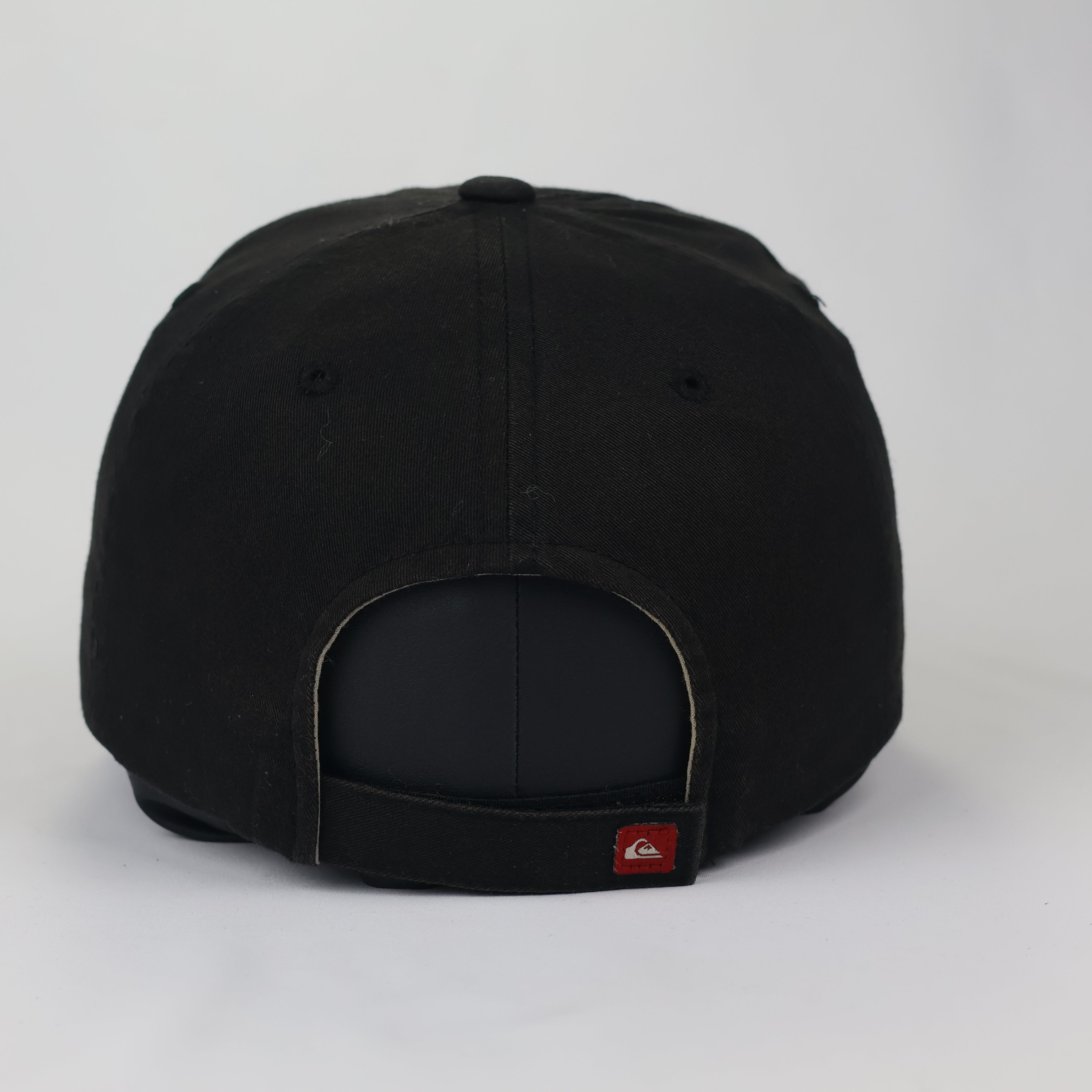Authentic Quiksilver Surf Heritage Strapback Hat | Black & Grey