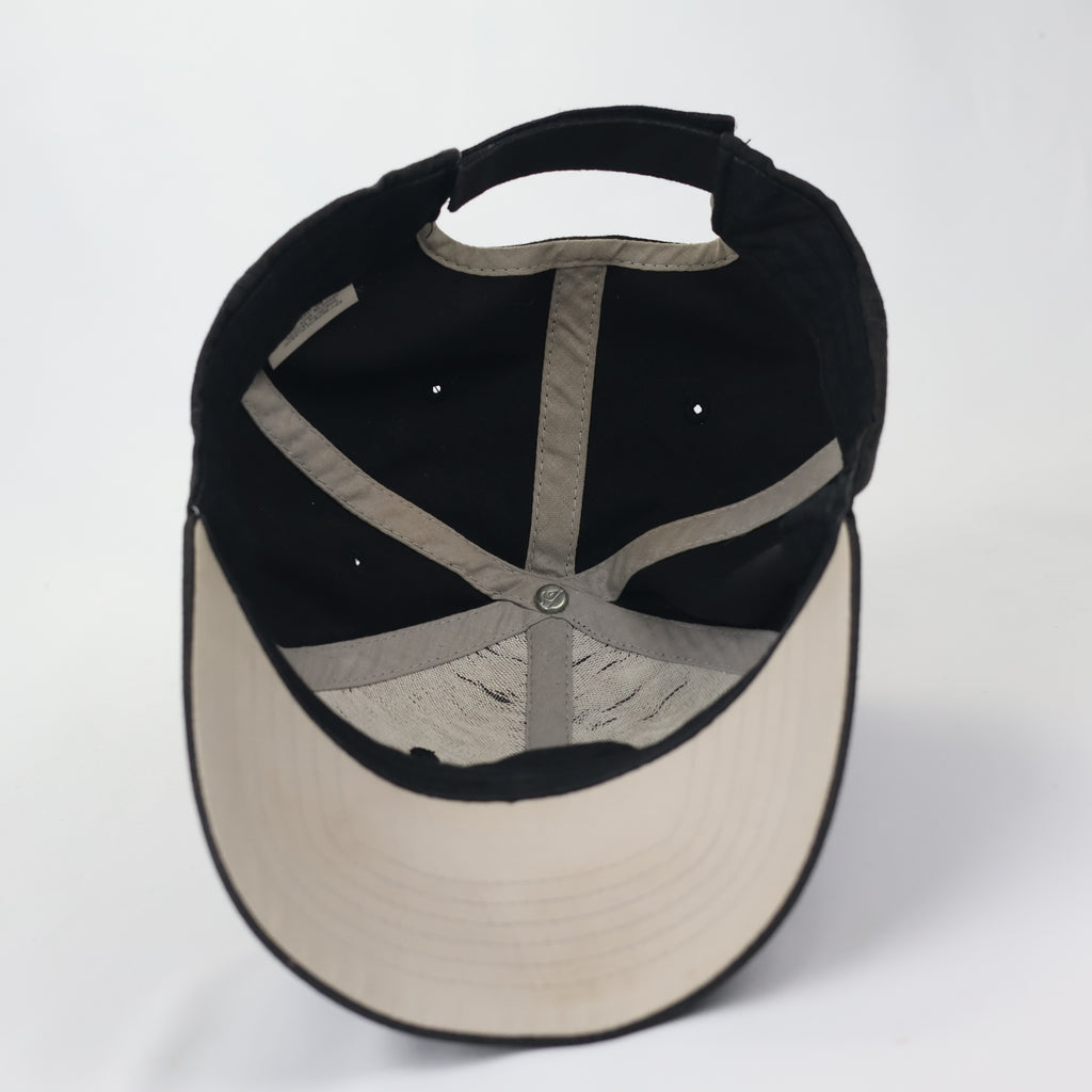 Authentic Quiksilver Surf Heritage Strapback Hat | Black & Grey