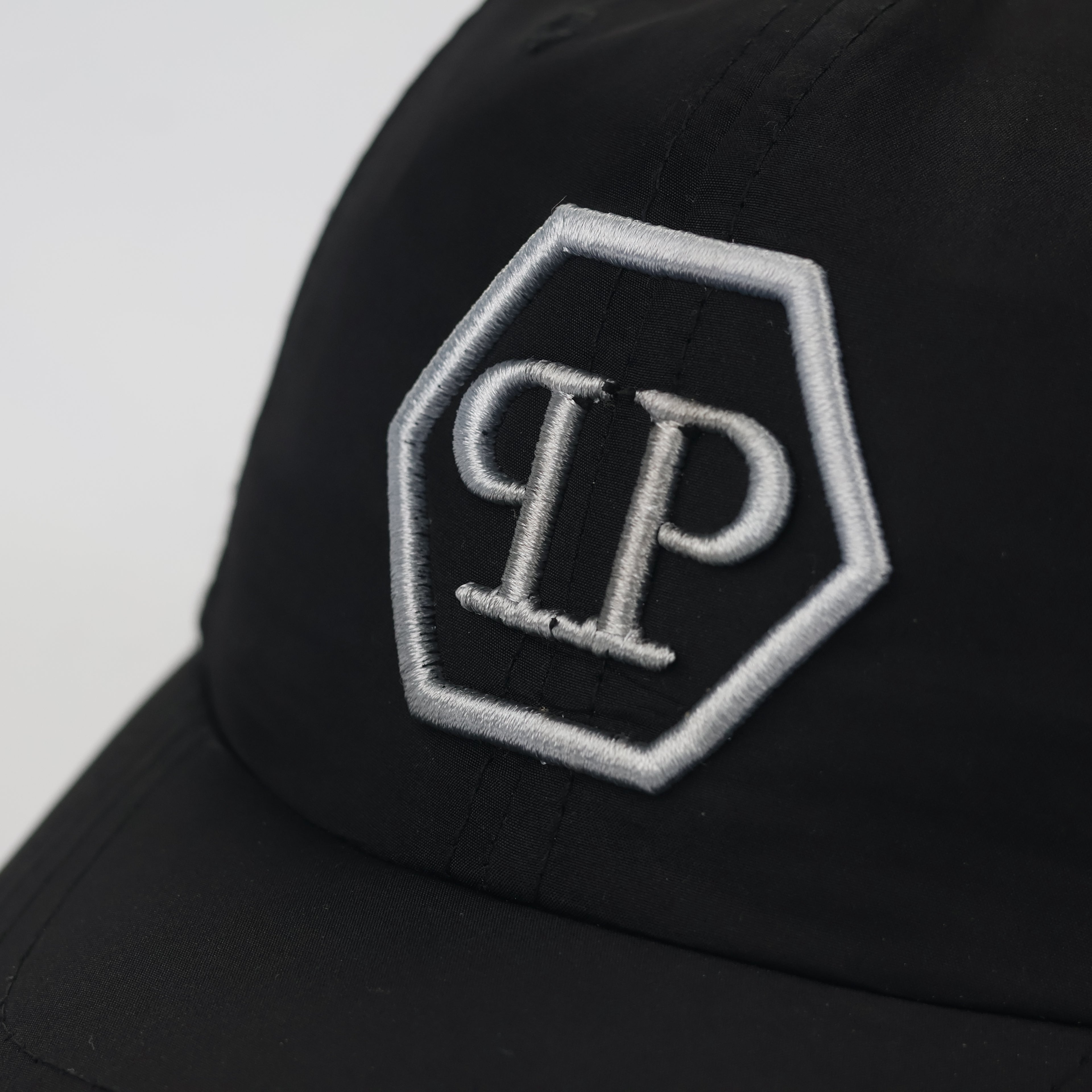 Designer Embroidered Hexagon PP Logo Performance Hat
