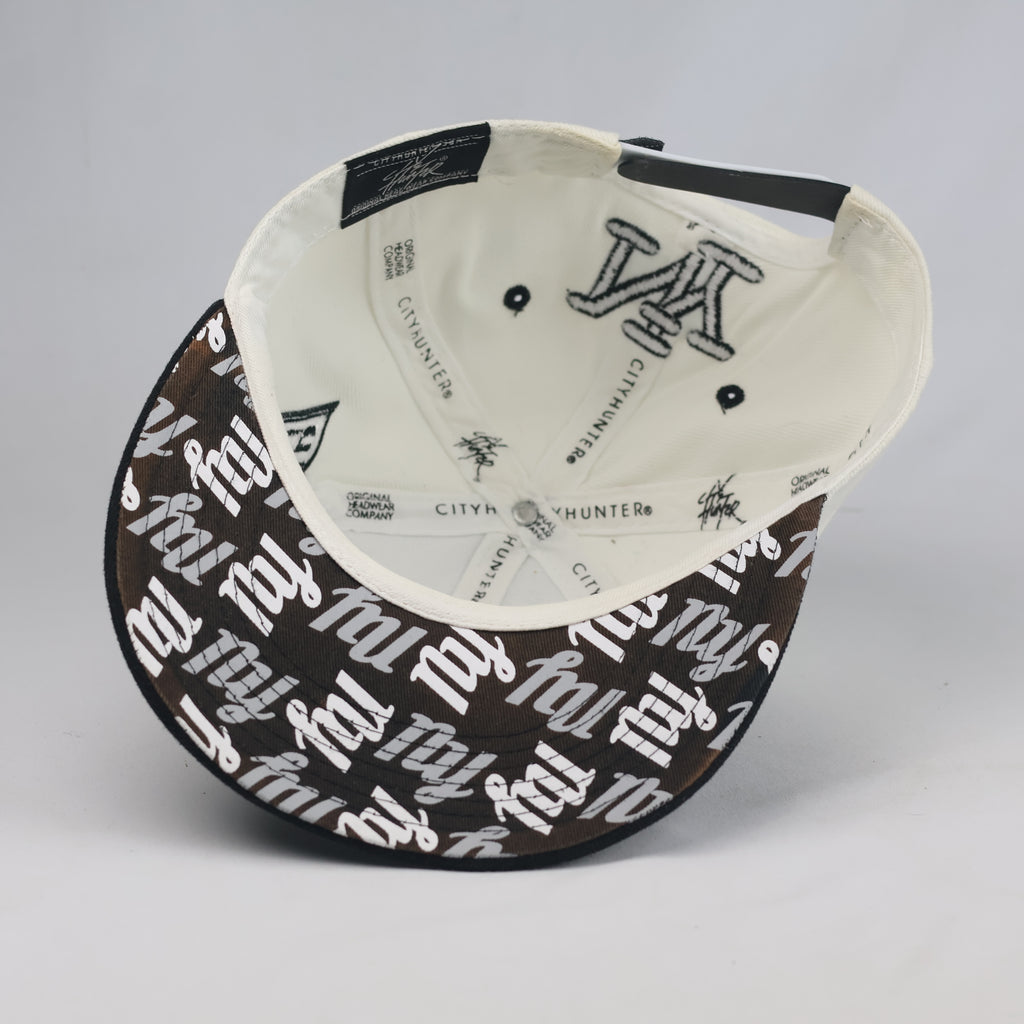 Thrifted Cityhunter USA Off-White New York Snapback Cap (Size 57–59 cm) | 10893
