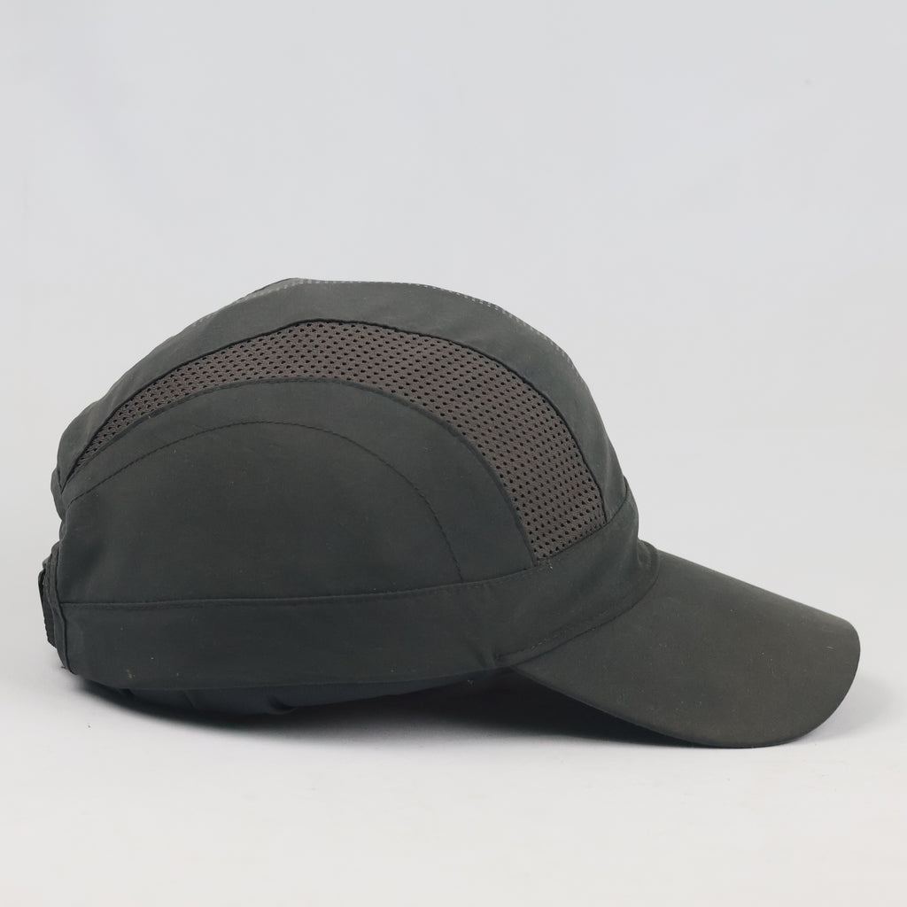 Thrifted Quechua Decathlon Charcoal Breathable Trail Running Cap - Size 56-58cm