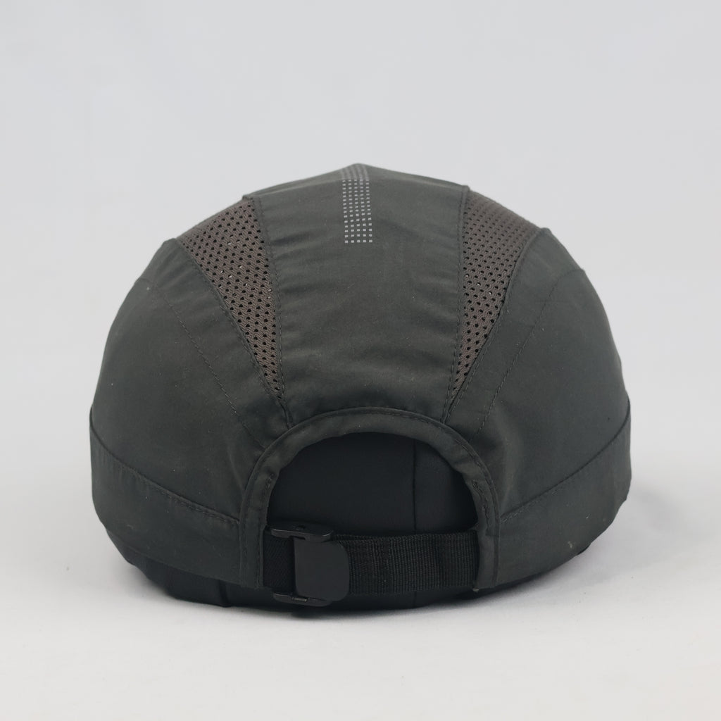 Thrifted Quechua Decathlon Charcoal Breathable Trail Running Cap - Size 56-58cm
