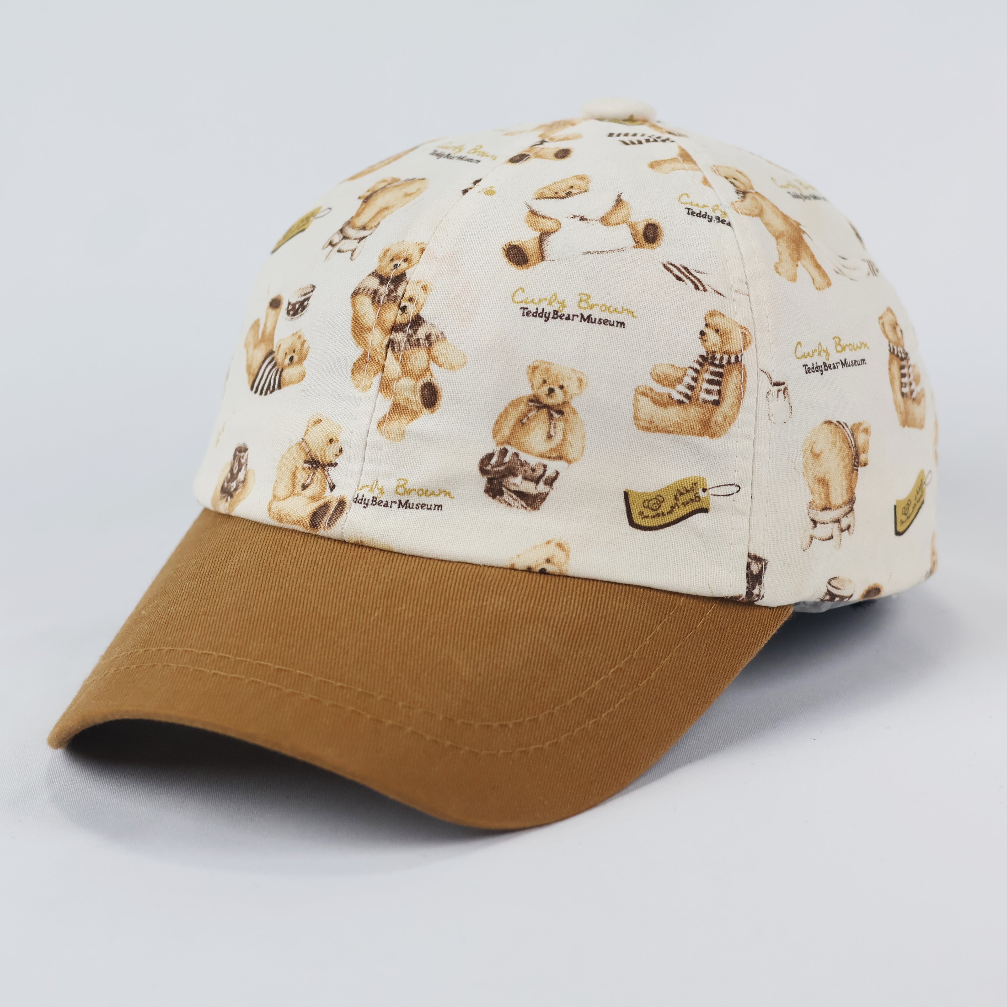 Kids’ 100% Cotton Baseball Thrifted Cap - Size 54cm (Ages 6-10)