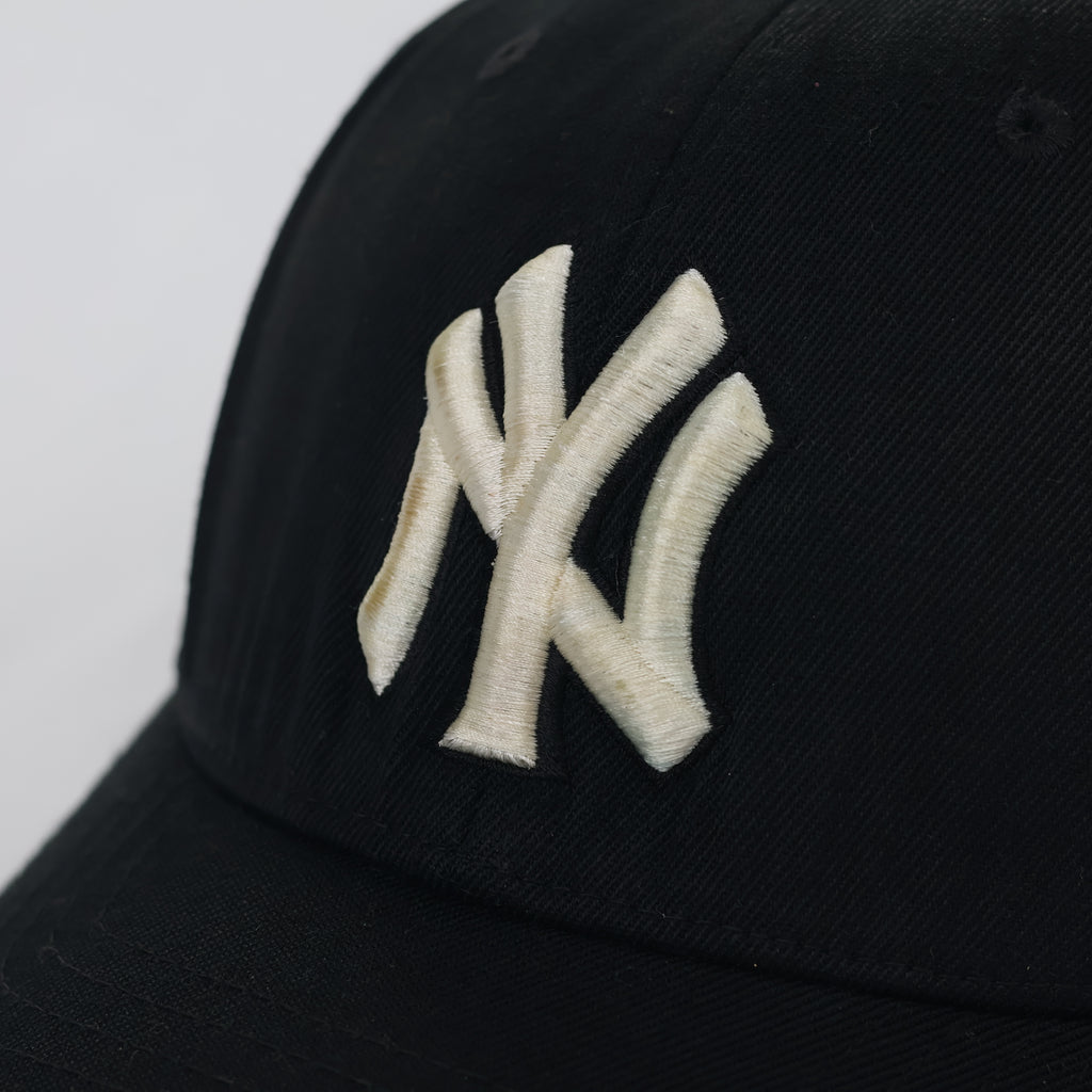 Authentic MLB New York Yankees Black Stretch-Fitted Thrifted Cap - Size M-XL