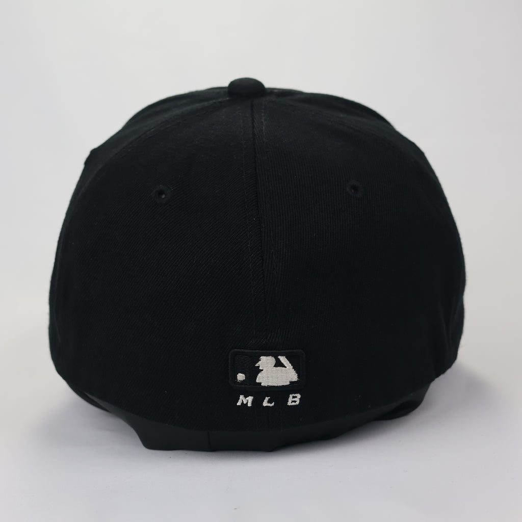 Authentic MLB New York Yankees Black Stretch-Fitted Thrifted Cap - Size M-XL