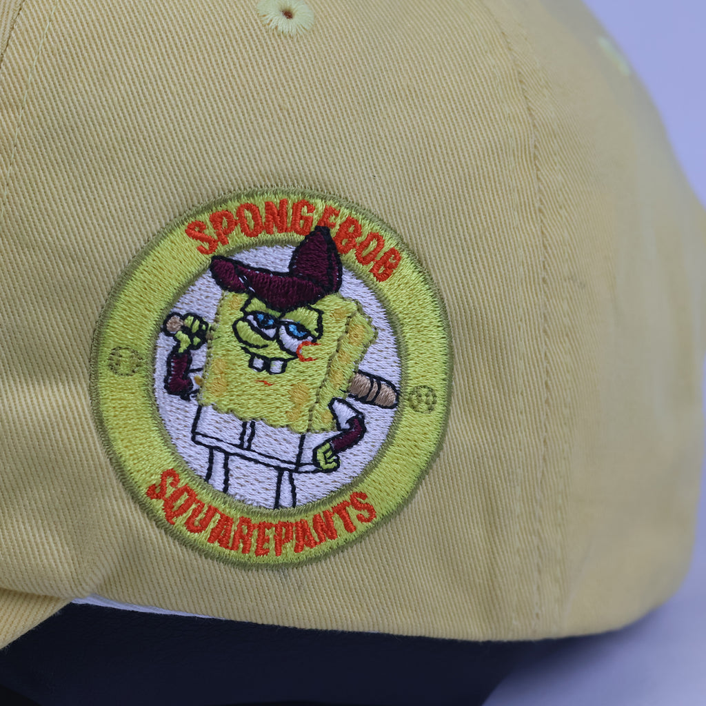 Vintage Heroes x SpongeBob SquarePants Yellow Baseball Cap - Size 58-60cm