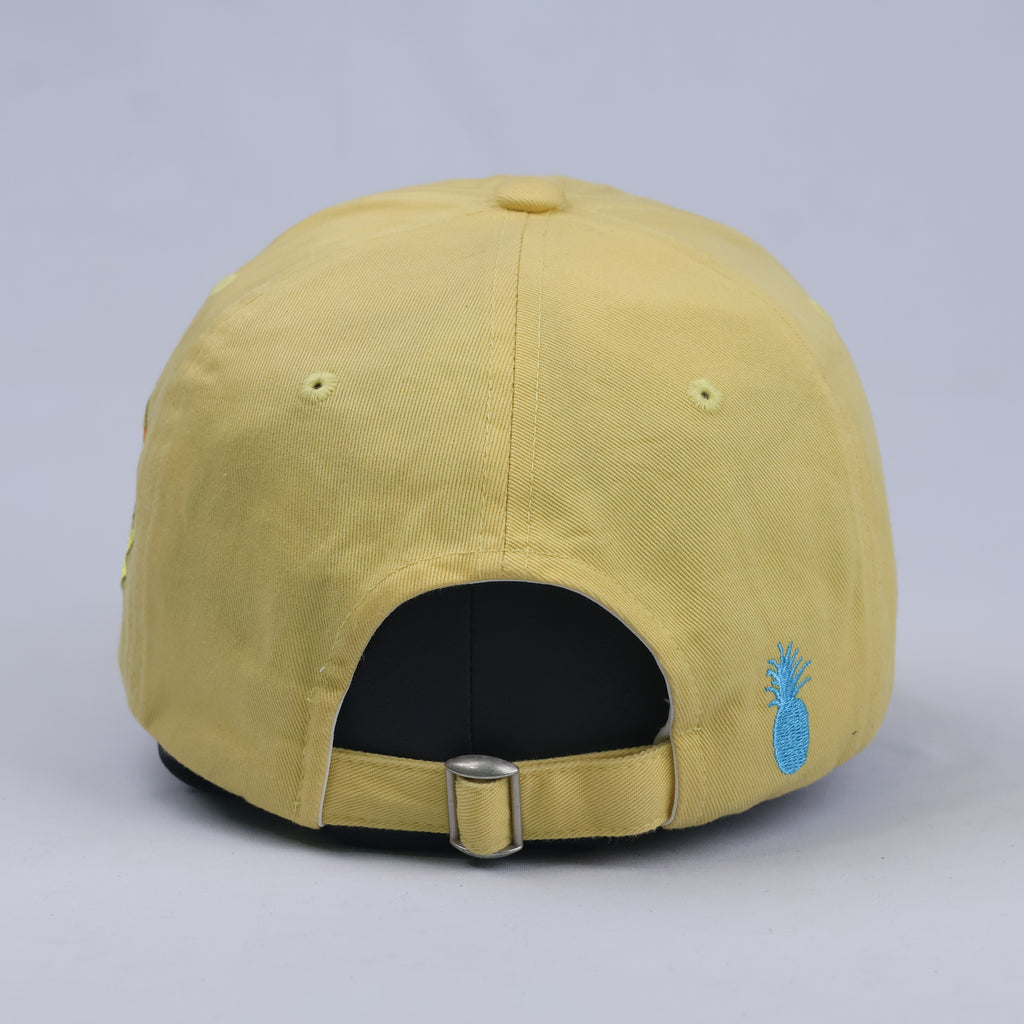 Vintage Heroes x SpongeBob SquarePants Yellow Baseball Cap - Size 58-60cm