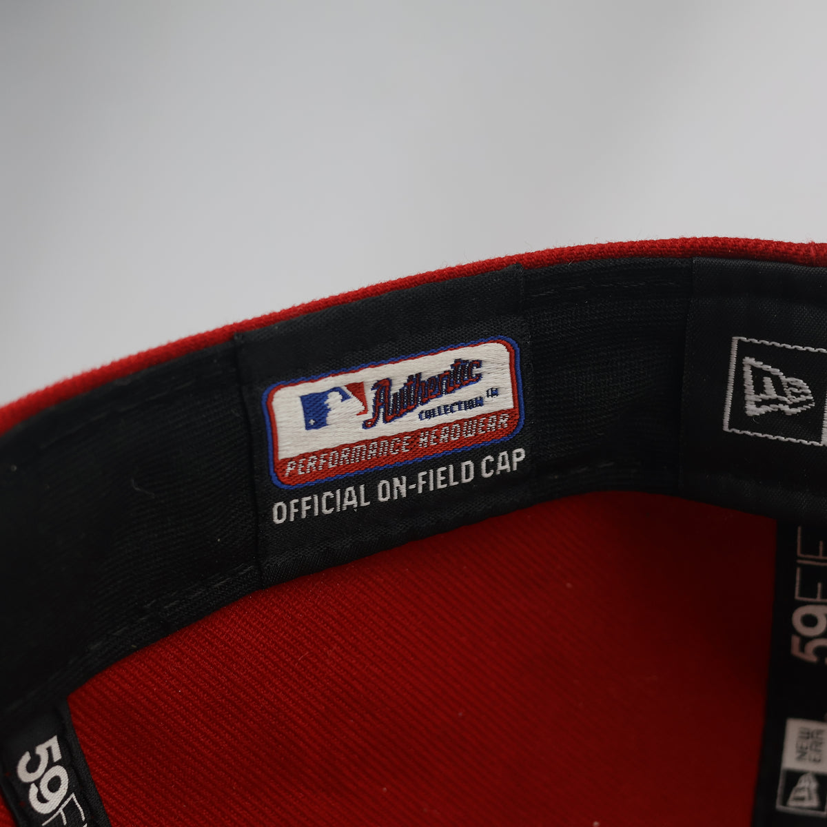 Thrifted  New Era 59FIFTY LA Angels Red Fitted Cap Size 7 5/8 (60.6 cm) | 10891