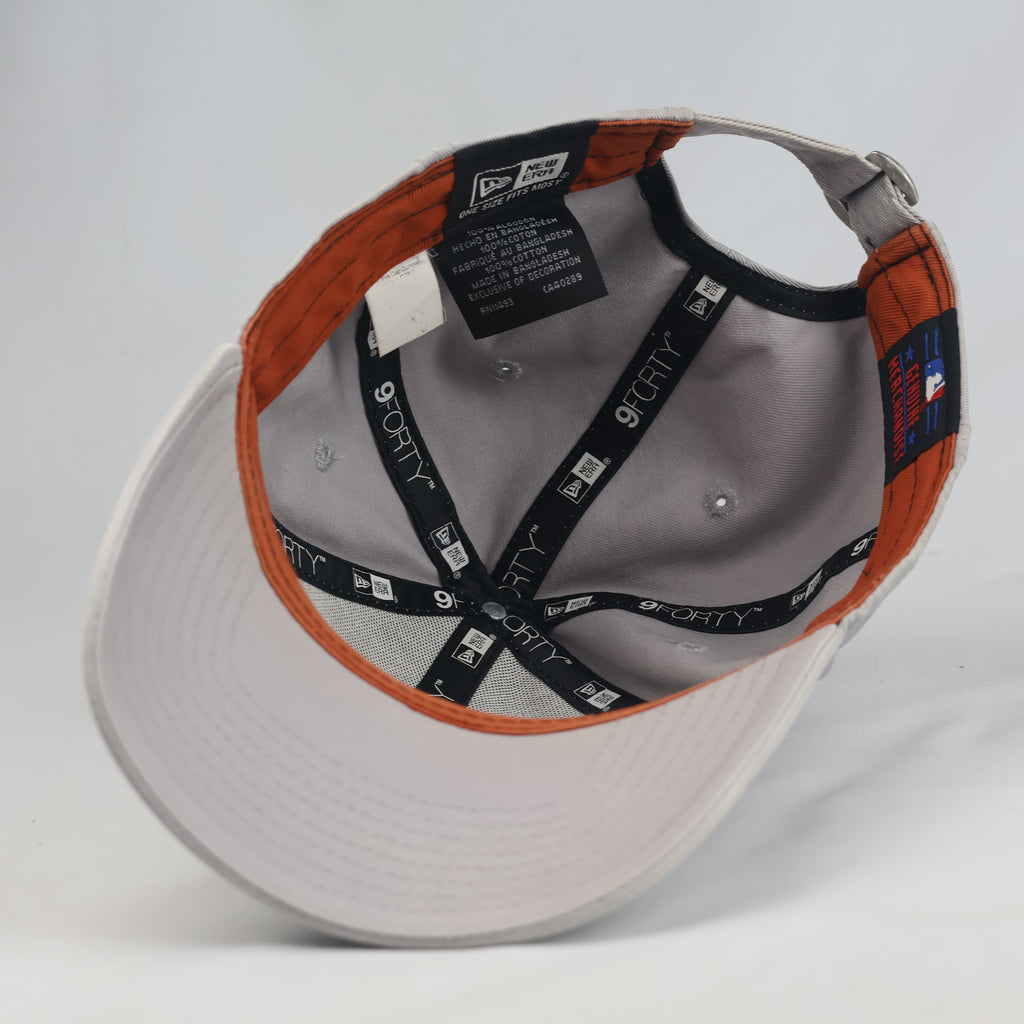 Thrifted New Era 9FORTY NY Yankees Light Grey Cap (Size 57–59 cm) | 10897