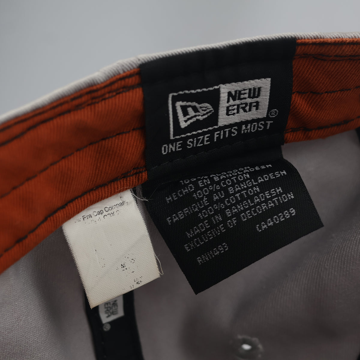 Thrifted New Era 9FORTY NY Yankees Light Grey Cap (Size 57–59 cm) | 10897