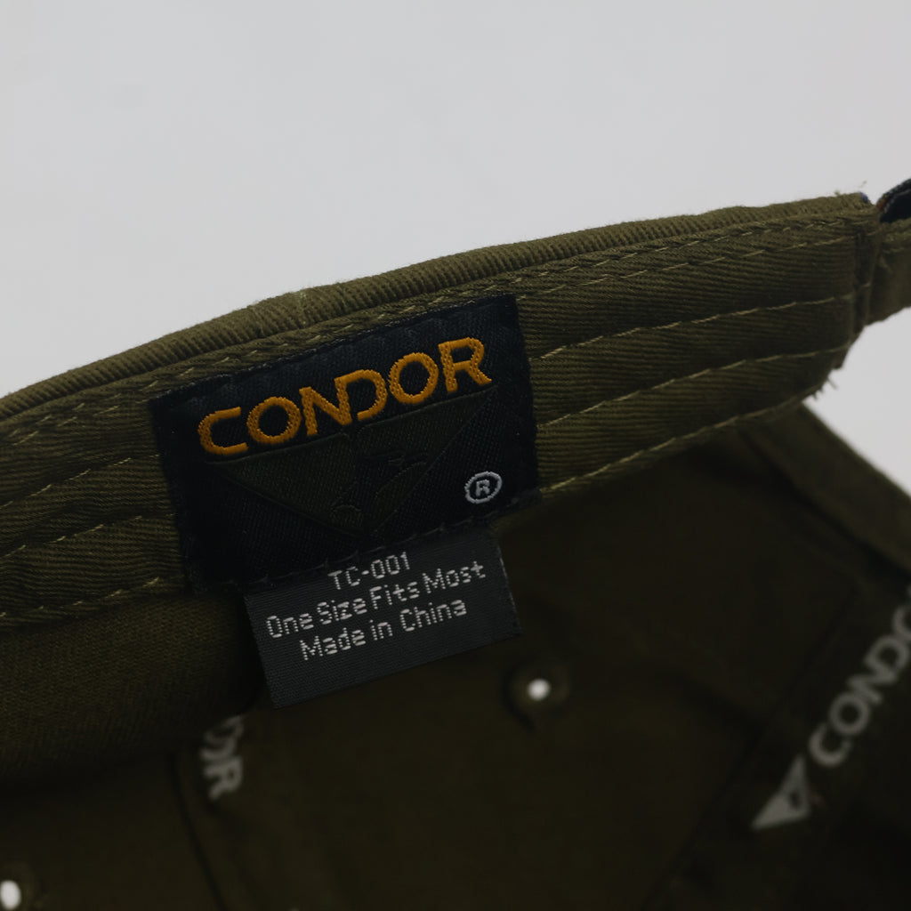 Thrifted Condor Outdoor Olive Drab Tactical Cap - Size 57-59cm
