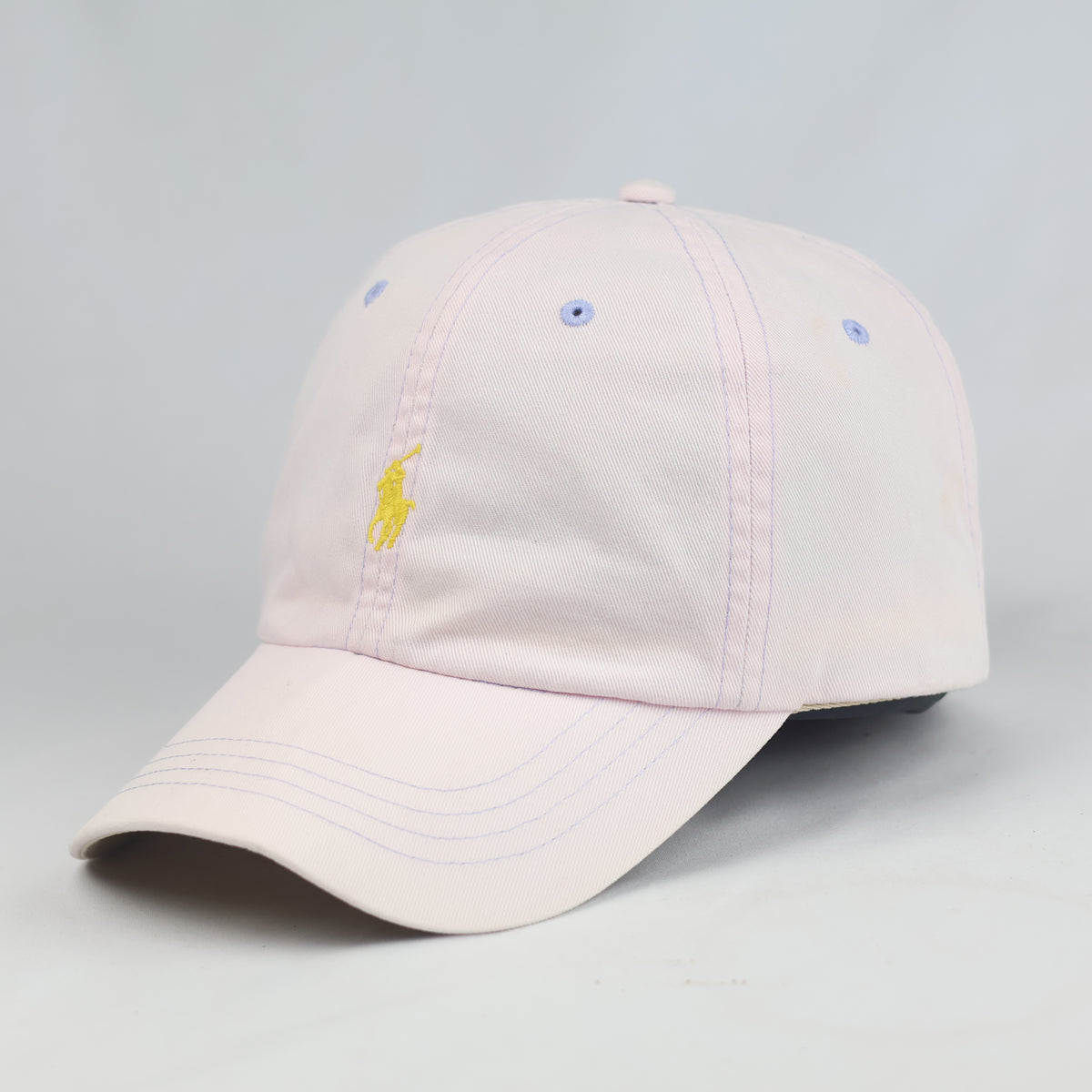 Thrifted  Polo Ralph Lauren Pink Cotton Strapback Cap (Size 57–59 cm) | 10899