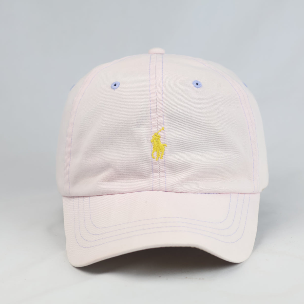 Thrifted  Polo Ralph Lauren Pink Cotton Strapback Cap (Size 57–59 cm) | 10899