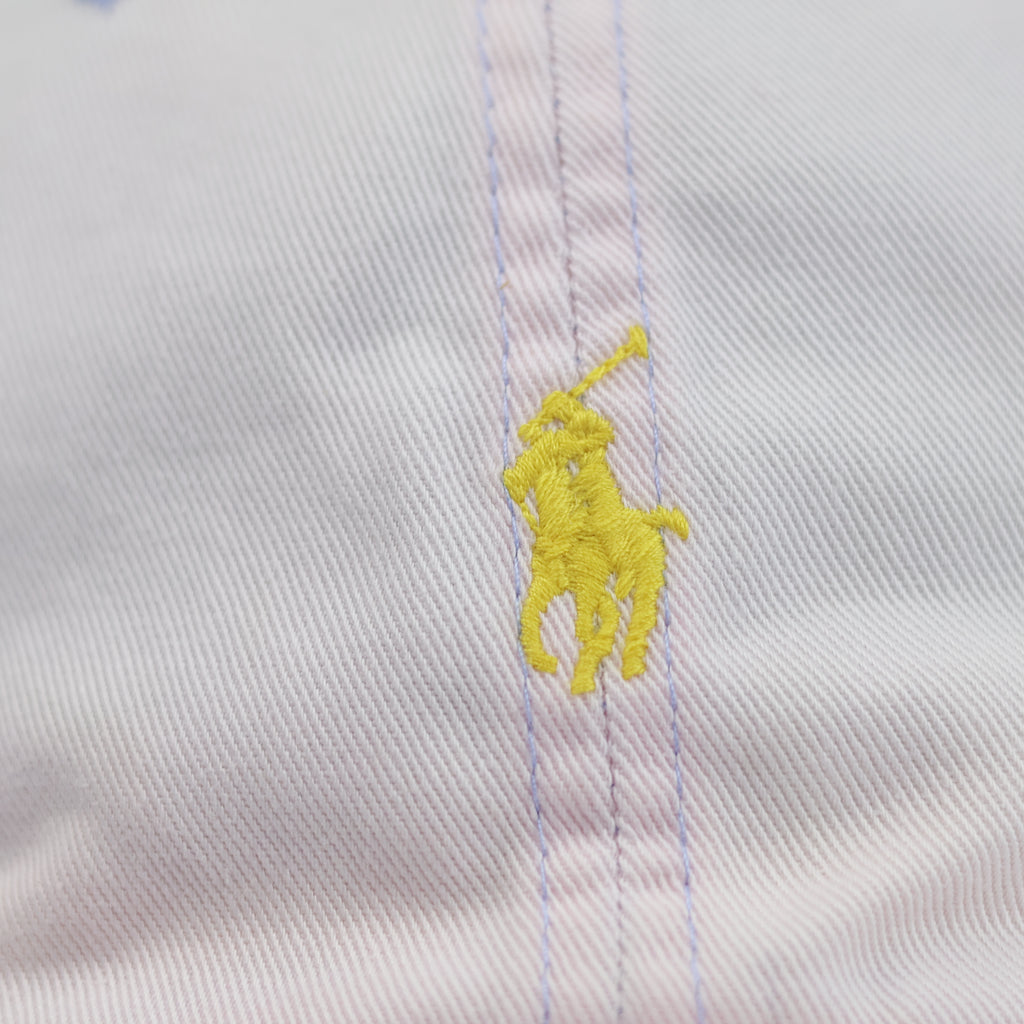 Thrifted  Polo Ralph Lauren Pink Cotton Strapback Cap (Size 57–59 cm) | 10899