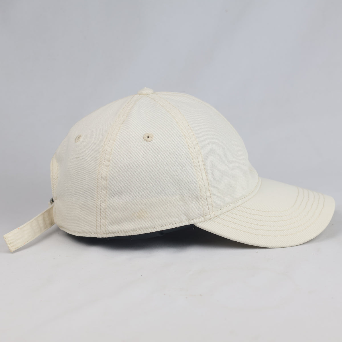 Thrifted Beige Blank Hat by H&M - 6-Panel Adjustable Cap 56-58cm | 10995