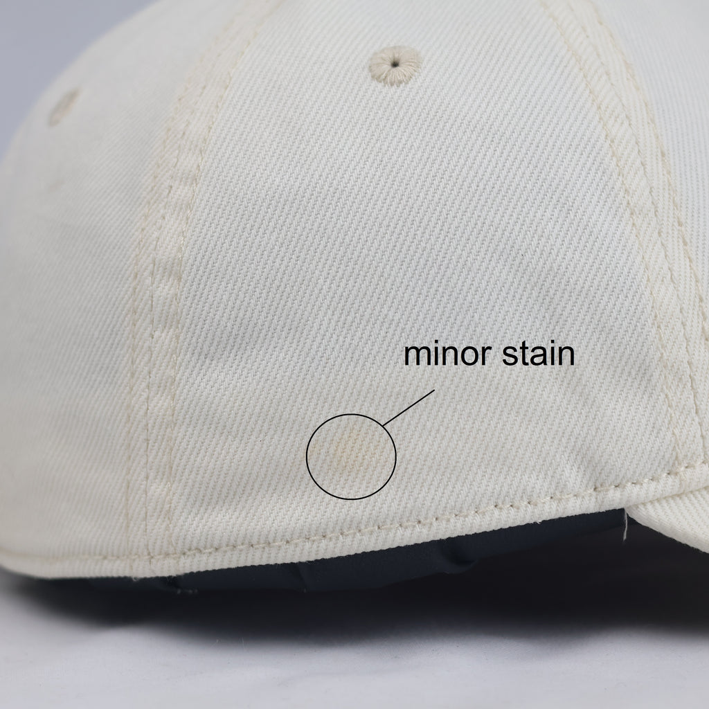 Thrifted Beige Blank Hat by H&M - 6-Panel Adjustable Cap 56-58cm | 10995