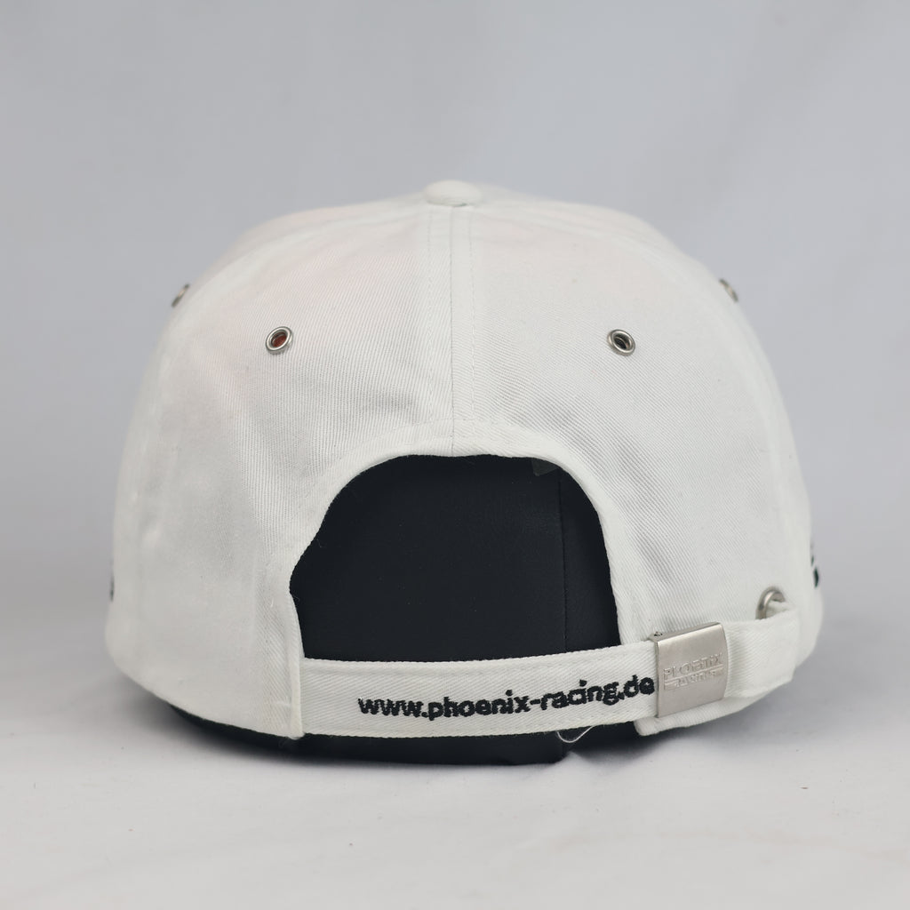 Thrifted Audi R8 LMS Ultra Phoenix Racing White Cap (Size 57–59 cm) | 10895