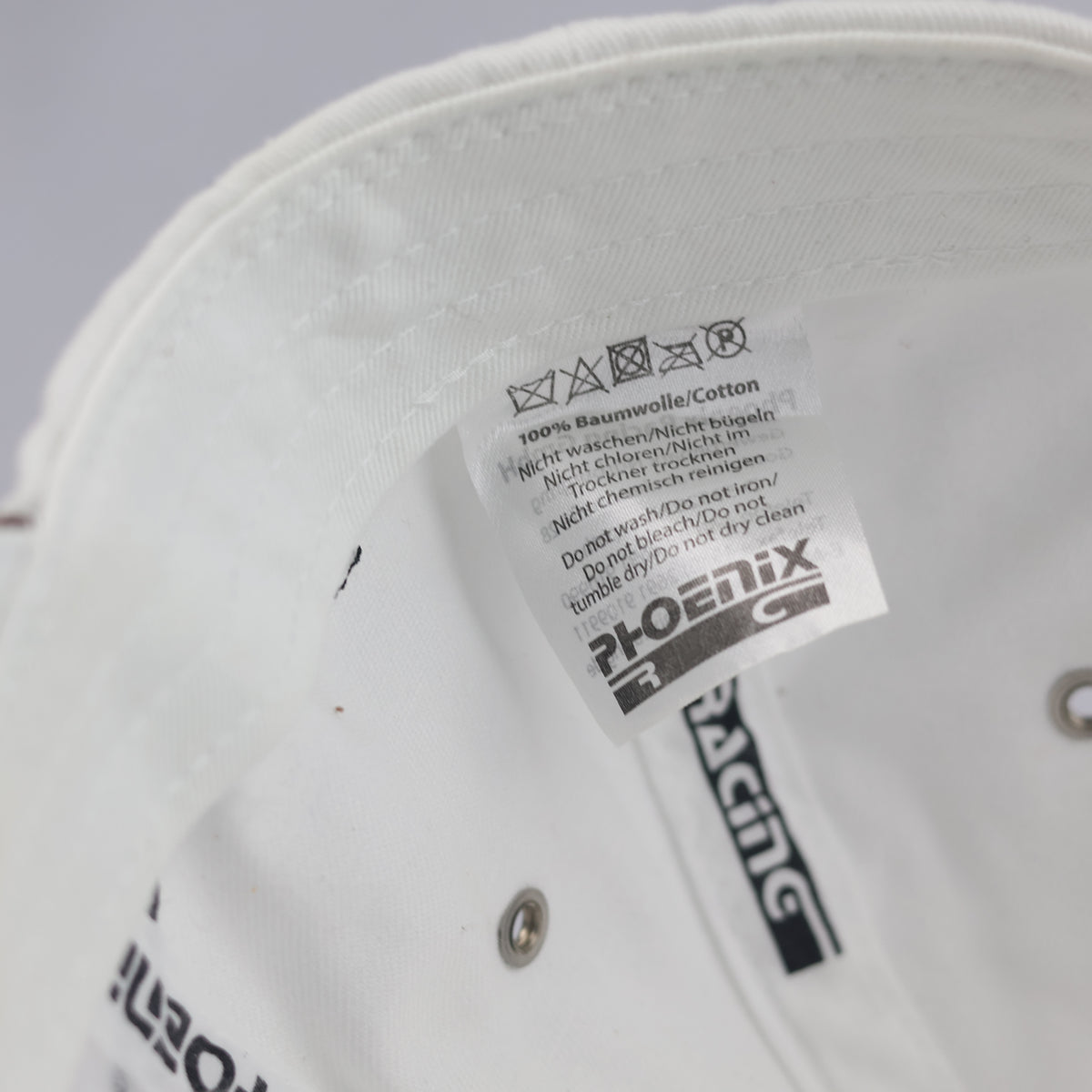 Thrifted Audi R8 LMS Ultra Phoenix Racing White Cap (Size 57–59 cm) | 10895