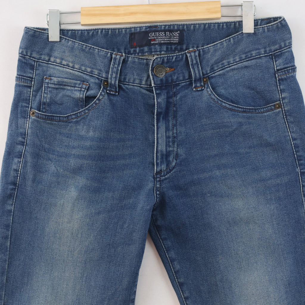 Thrifted Men's Guess Wash Denim Trousers Waist:32/ J1093