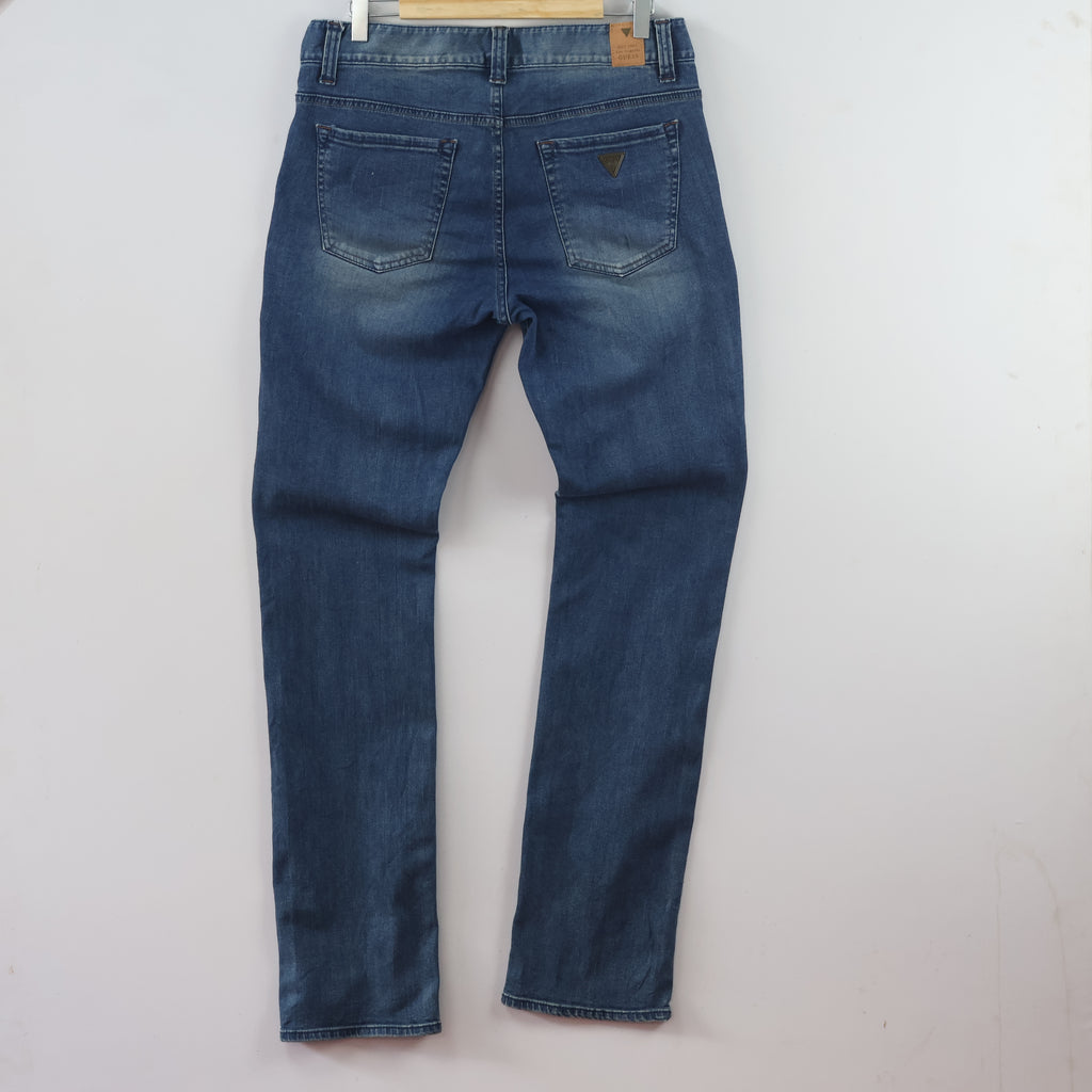 Thrifted Men's Guess Wash Denim Trousers Waist:32/ J1093