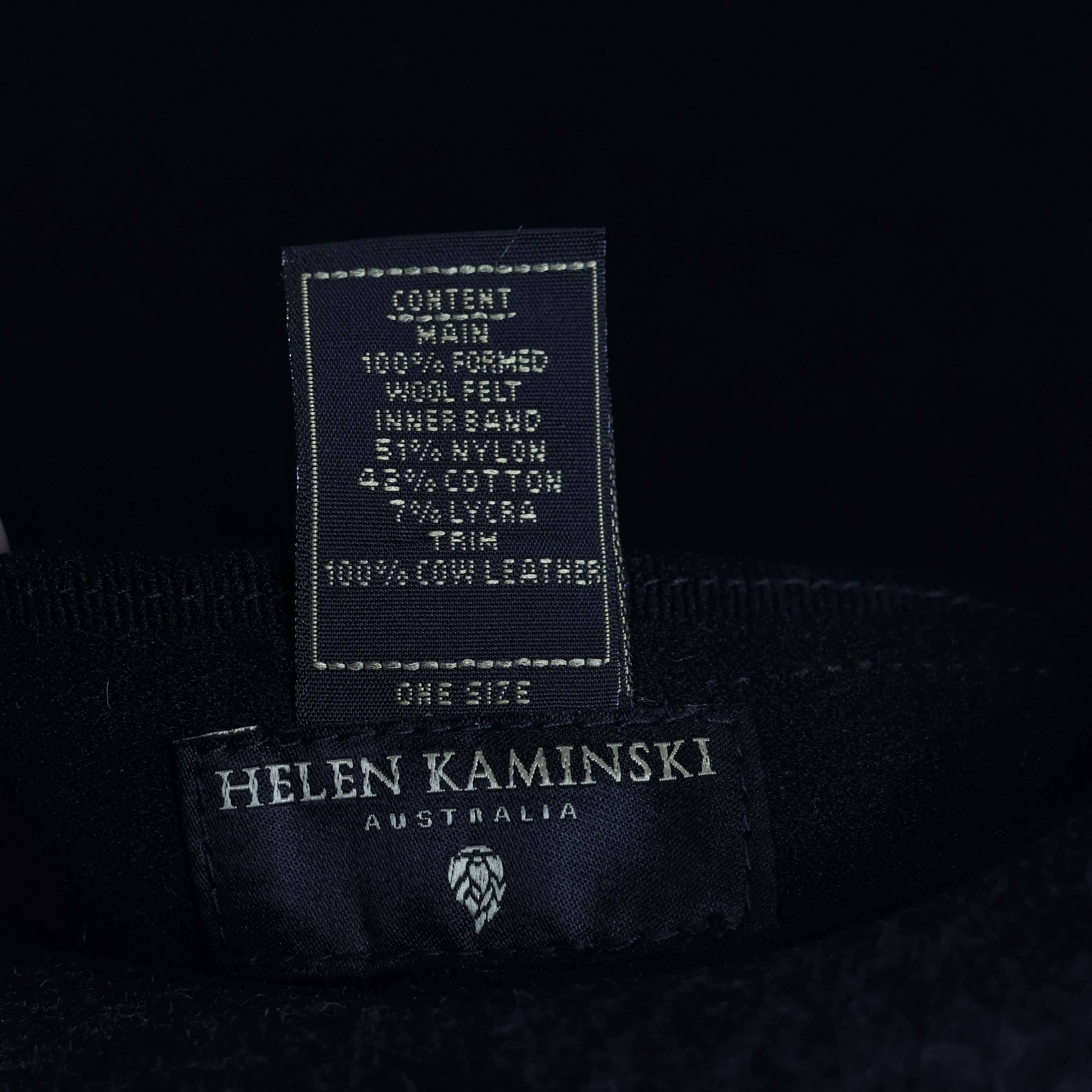 Helen Kaminski Alto 6 wool-felt Cloche Hat | Black | FARFETCH IN Thrifted Hat
