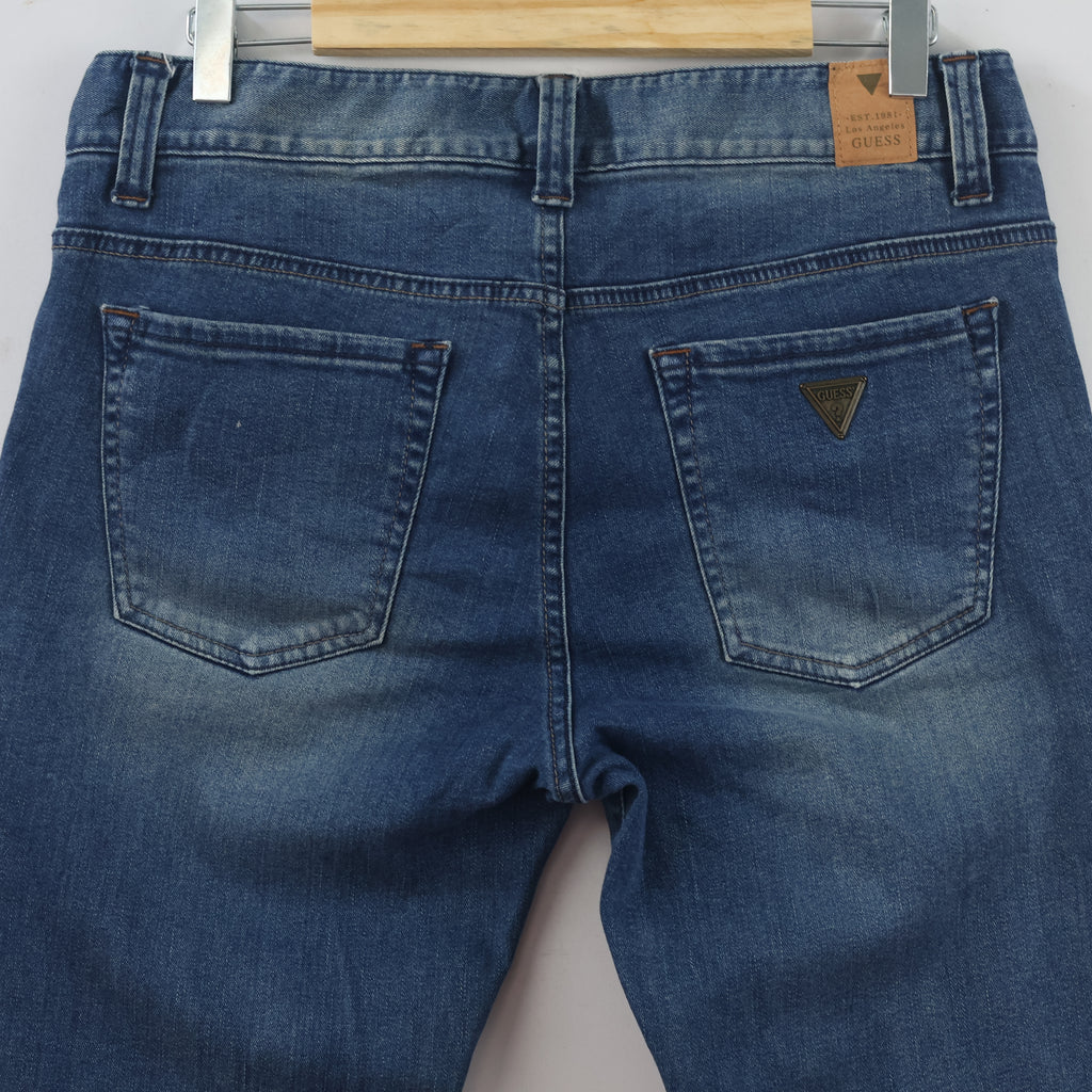 Thrifted Men's Guess Wash Denim Trousers Waist:32/ J1093