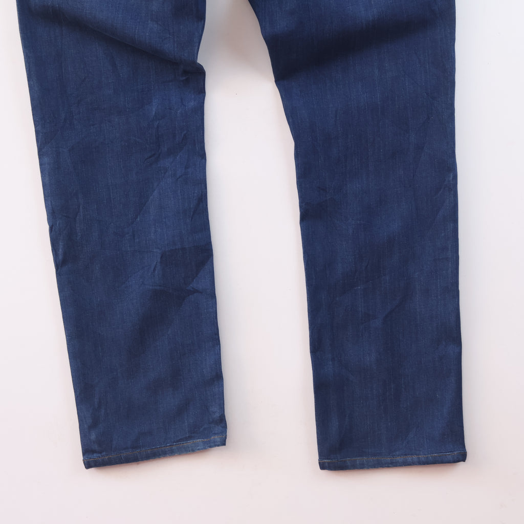 Thrifted Men's Gabba Dark Blue Slim Denim Trousers Waist:32/ J1094