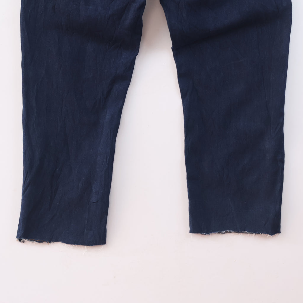 Thrifted Men's NII Indigo Denim Dark Blue Trousers Waist: 38/ J1095