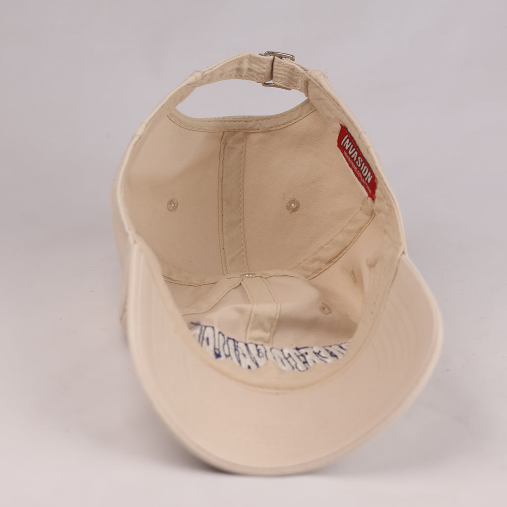 Thrifted Puerto Vallarta Mexico Embroidered Baseball Cap - Beige Dad Hat (57-58cm) | 10999