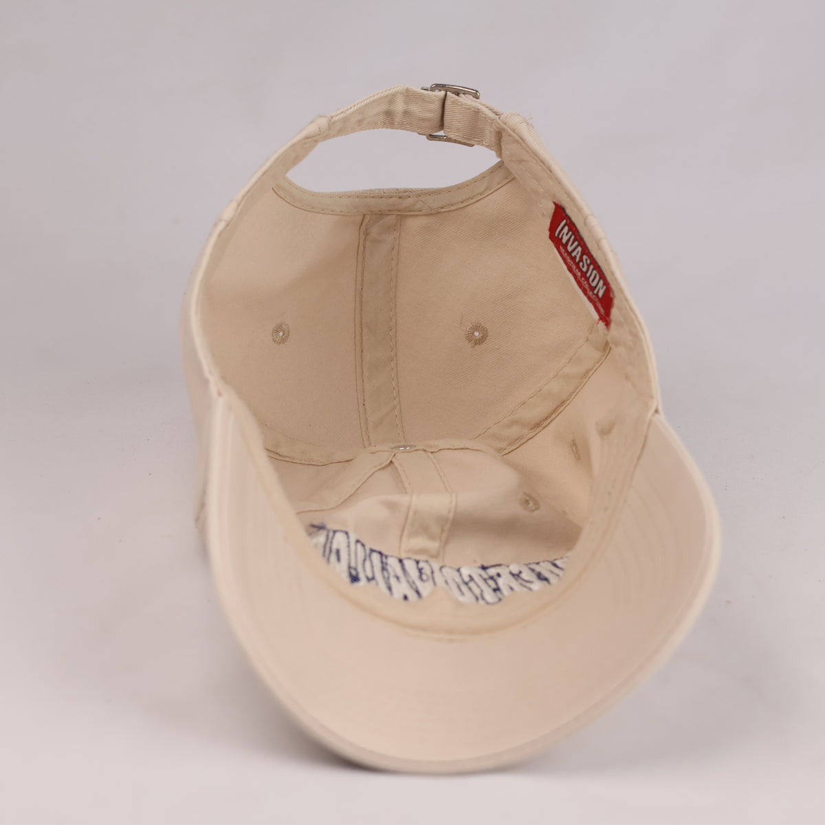 Thrifted Puerto Vallarta Mexico Embroidered Baseball Cap - Beige Dad Hat (57-58cm) | 10999