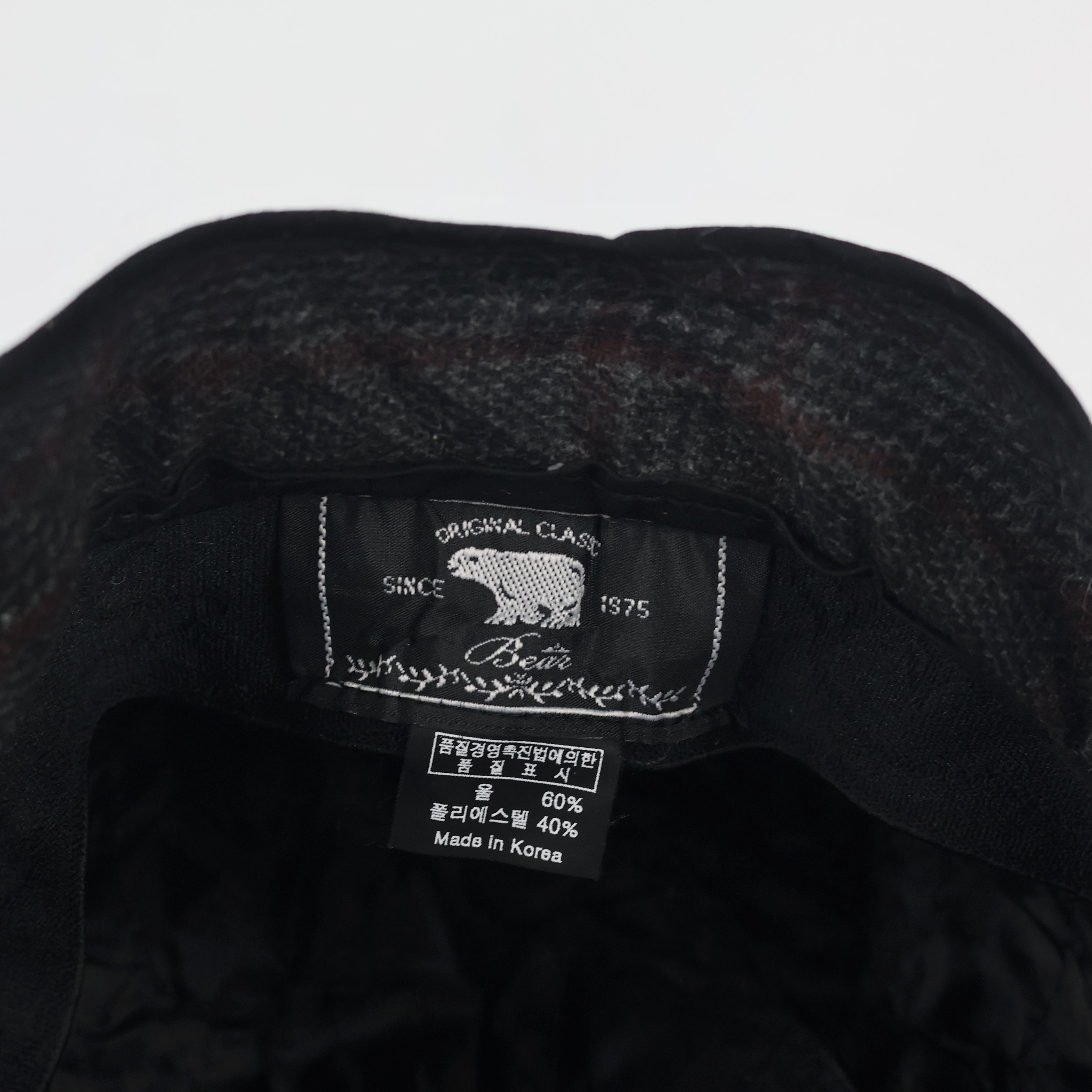 Original Classic Bear (Since 1975) Winter Cap - Size Large (L) - Adult Adult Headwear