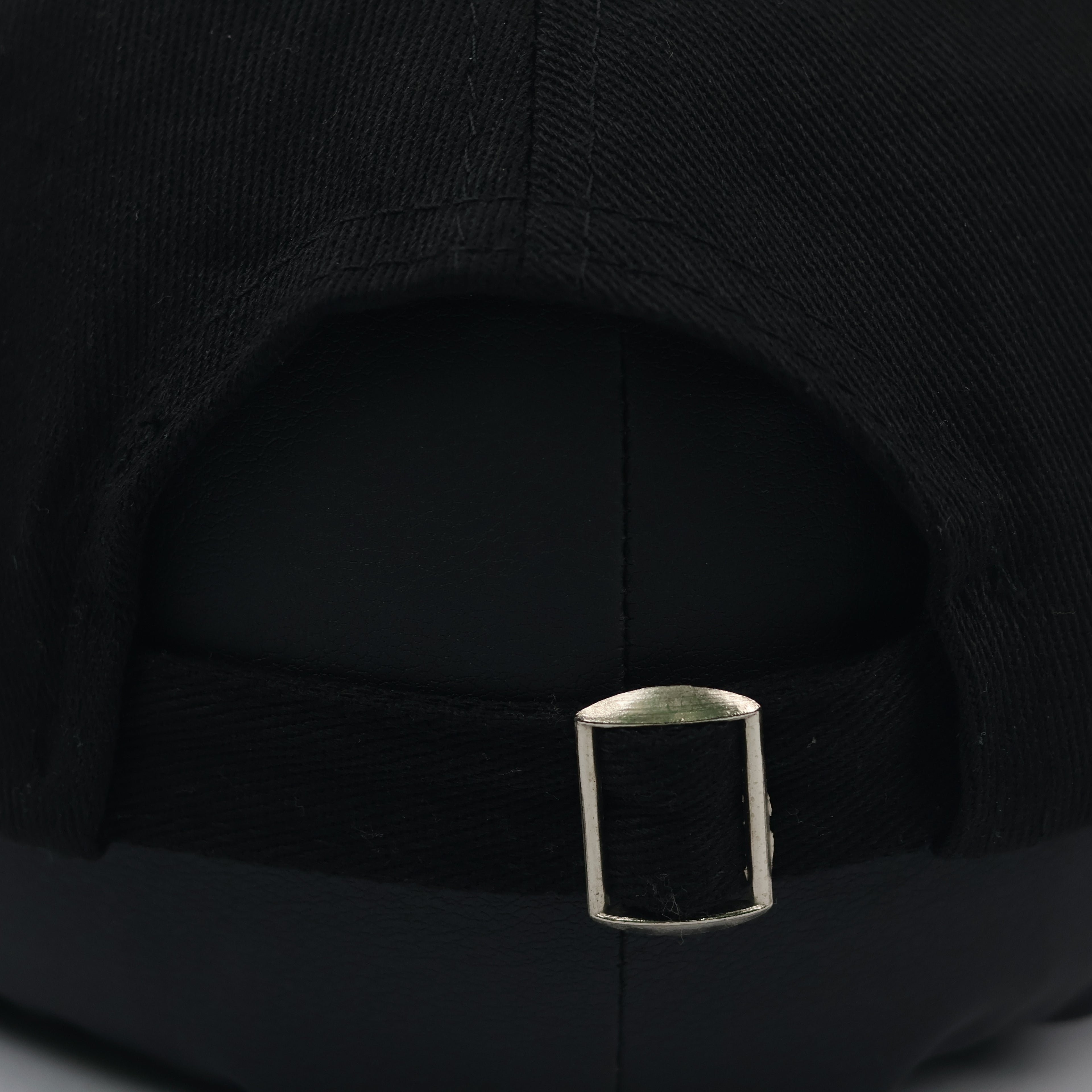 Vintage Black "CHALLENGE" Minimalist Baseball Cap - 54-56cm