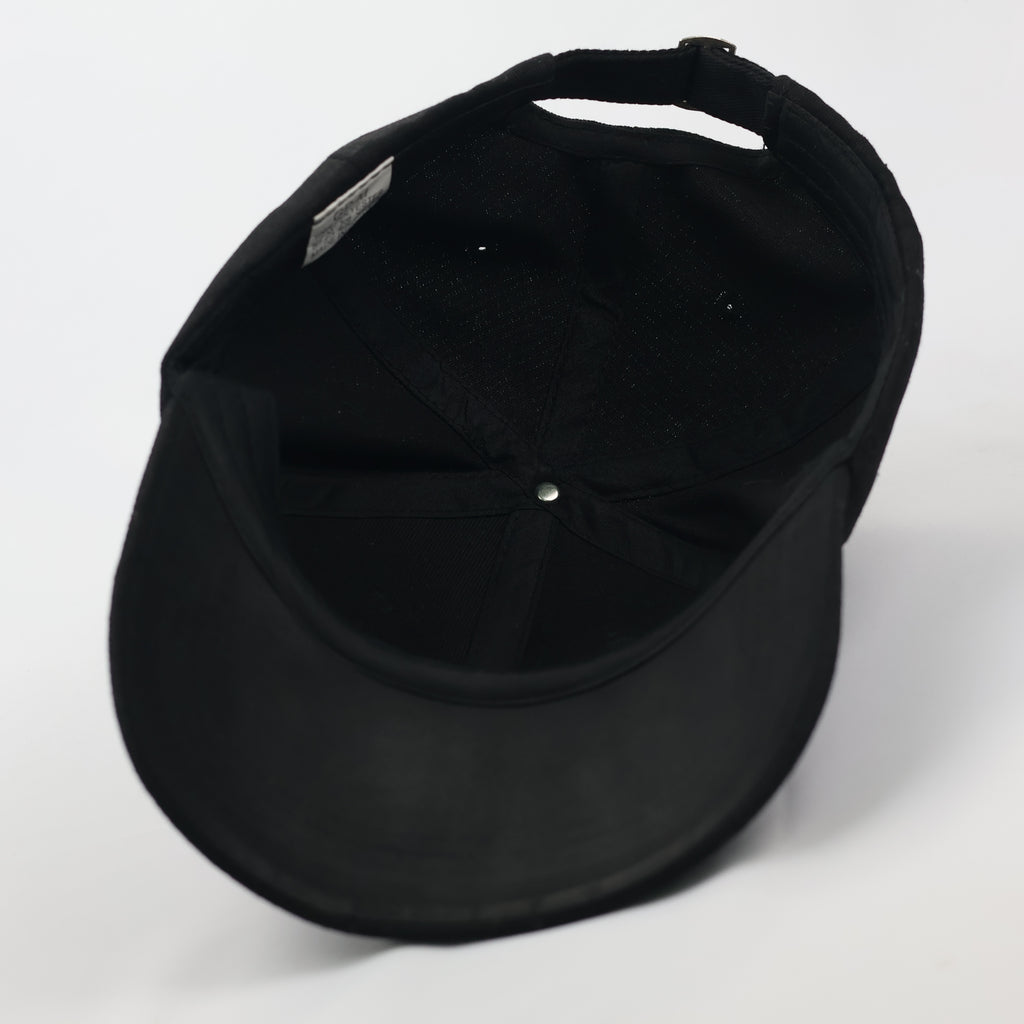 Vintage Black "CHALLENGE" Minimalist Baseball Cap - 54-56cm