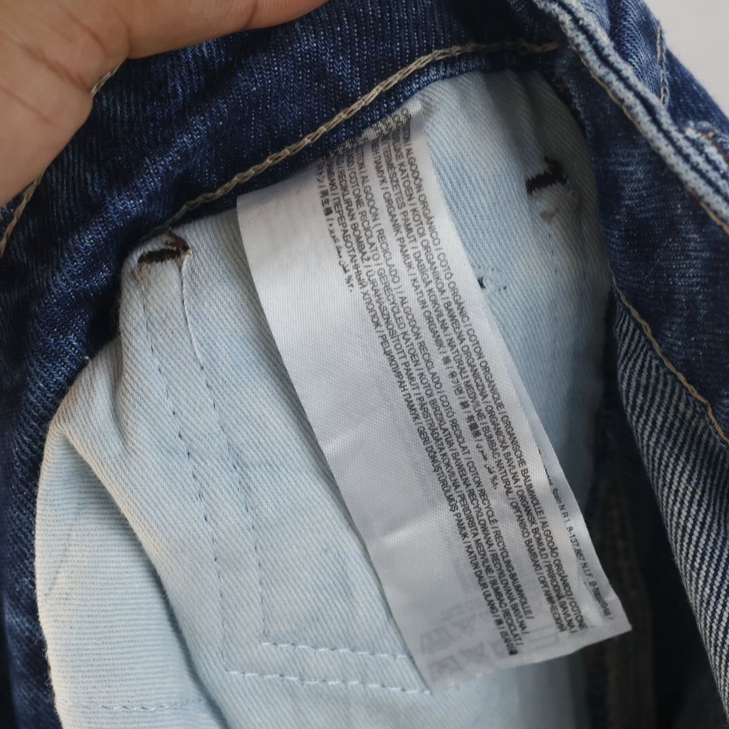 Thrifted Men's Mango Casual Dark Wash Denim Waist: 36/ J1096