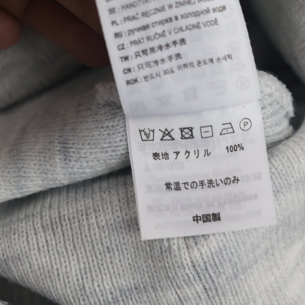 Thrifted Carhartt Knit Watch Hat Grey Heather Beanie (One Size Fits All)