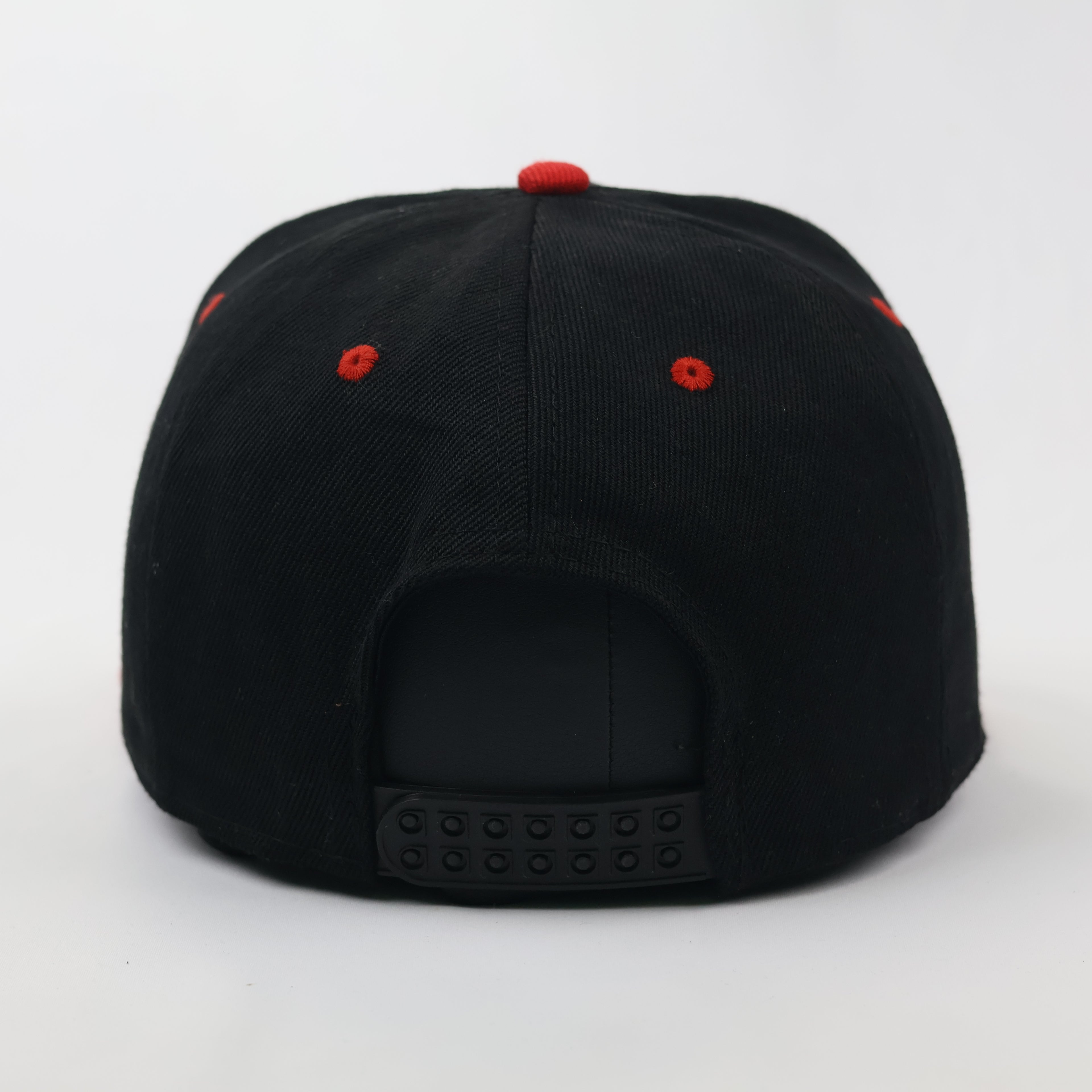 Vintage SpeedyRC Two-Tone Snapback - Red & Black Racing Cap