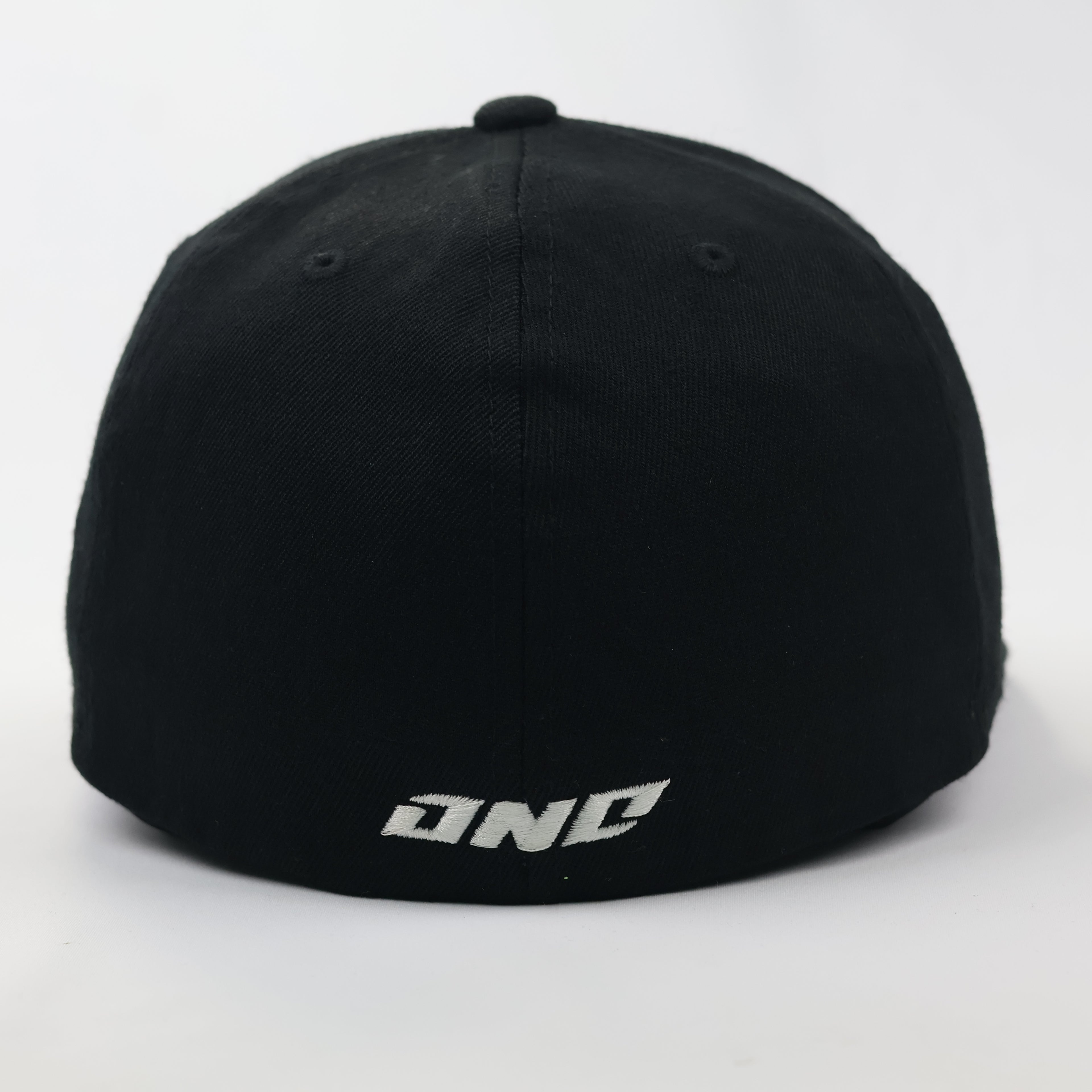Retro ONE Industries Embroidered Moto Cap - Black & White S-M