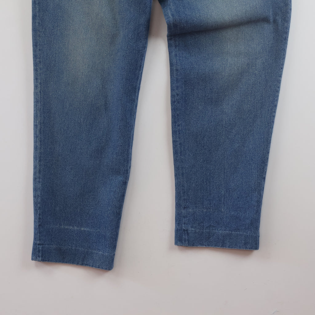 Thrifted Men's Baker Street 221 B Vintage Wash Denim Waist:34/ J1099