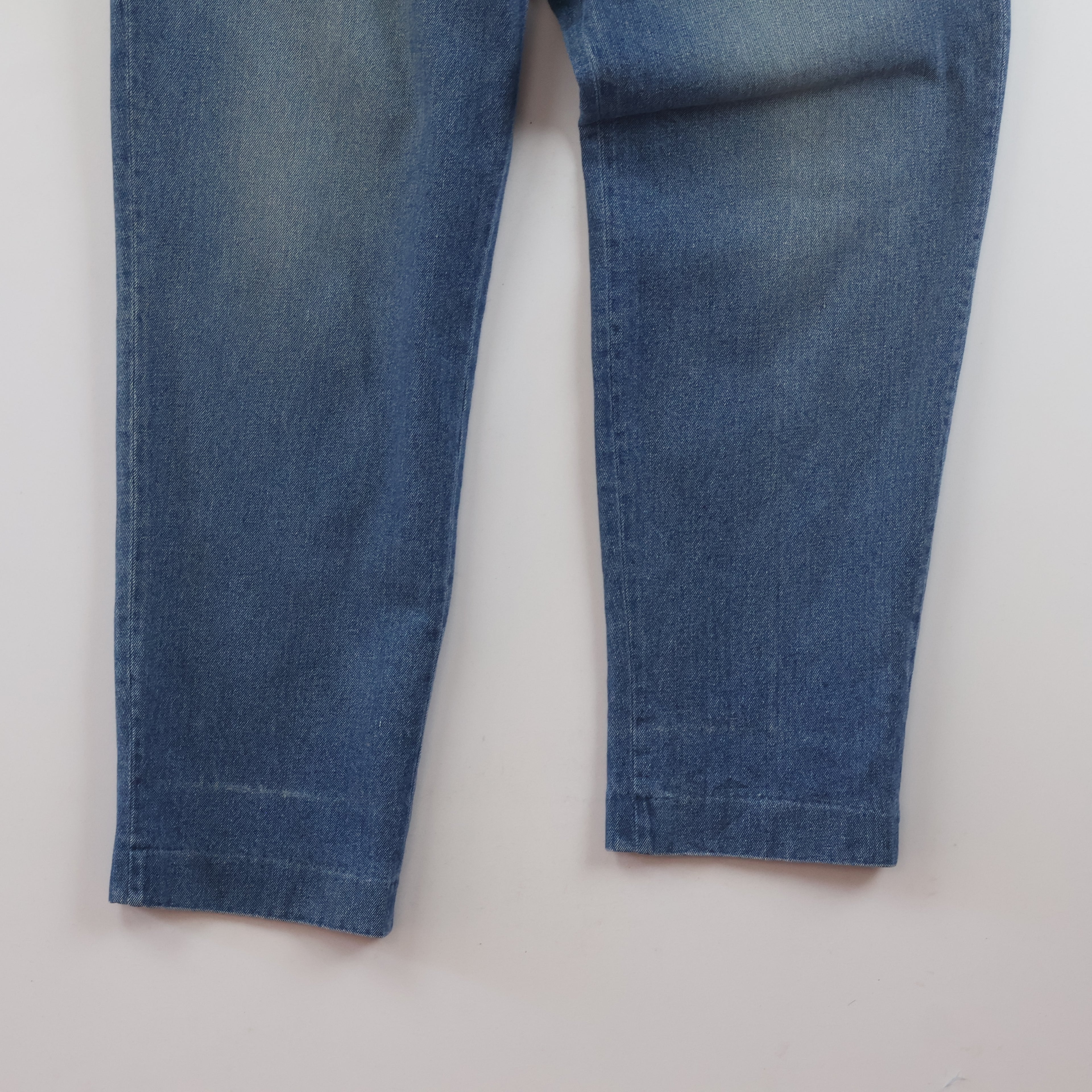 Thrifted Men's Baker Street 221 B Vintage Wash Denim Waist:34/ J1099