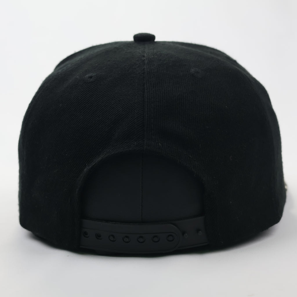 Retro Streetwear Blah Blah Blah Cap - Multicolor Leopard Flat Brim