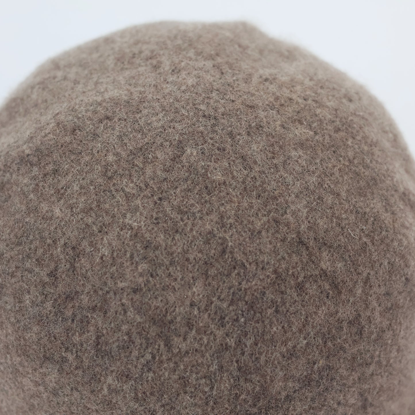Women’s Premium Brown Wool Beanie - Warm Natural Knit Hat